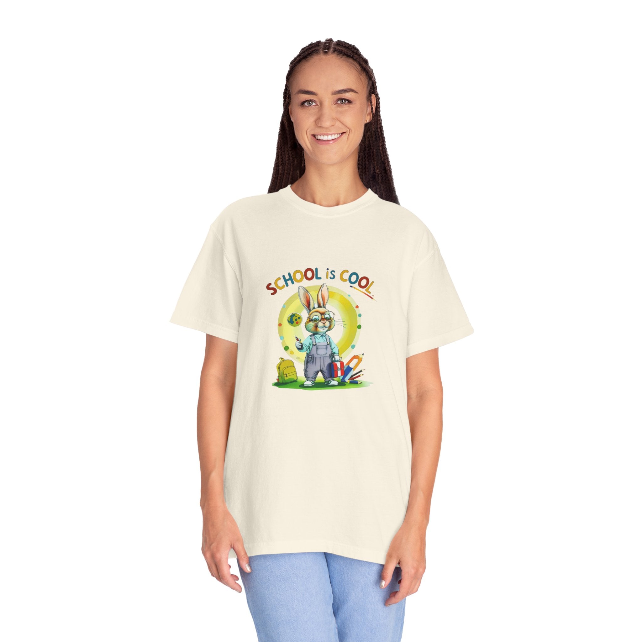 School is Cool Unisex Garment-Dyed Tee