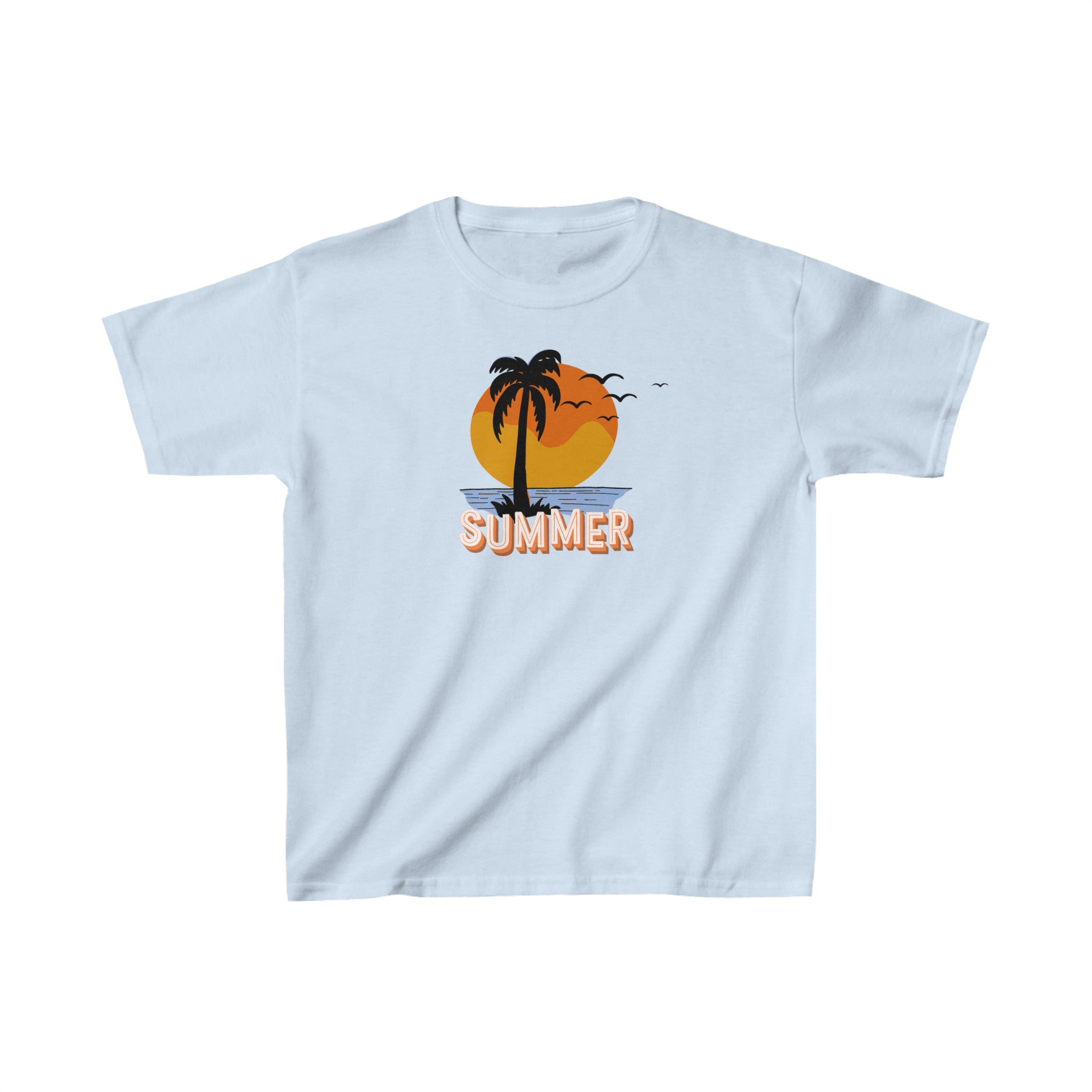 Summer Sunset Kids Heavy Cotton™ Tee