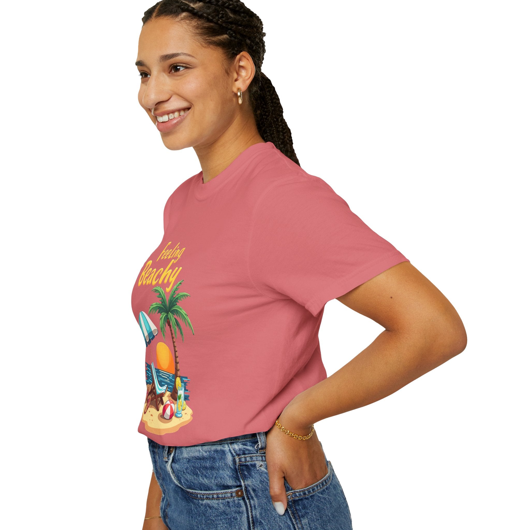 Feeling Beachy Tee, Unisex Casual Wear