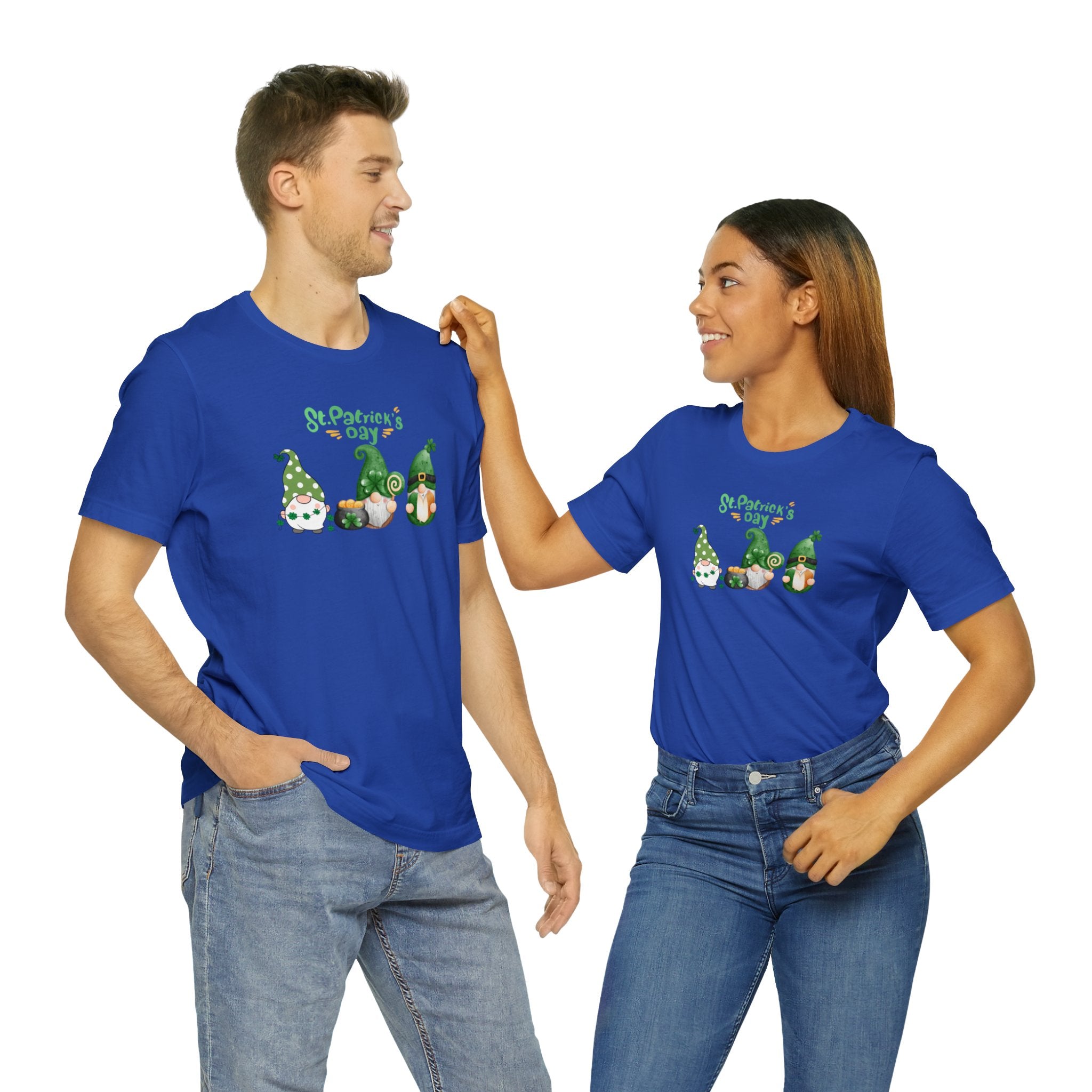 St. Patty's Day Gnome Unisex Jersey Short Sleeve Tee