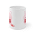 V-Day Bunny Ceramic Mug 11oz