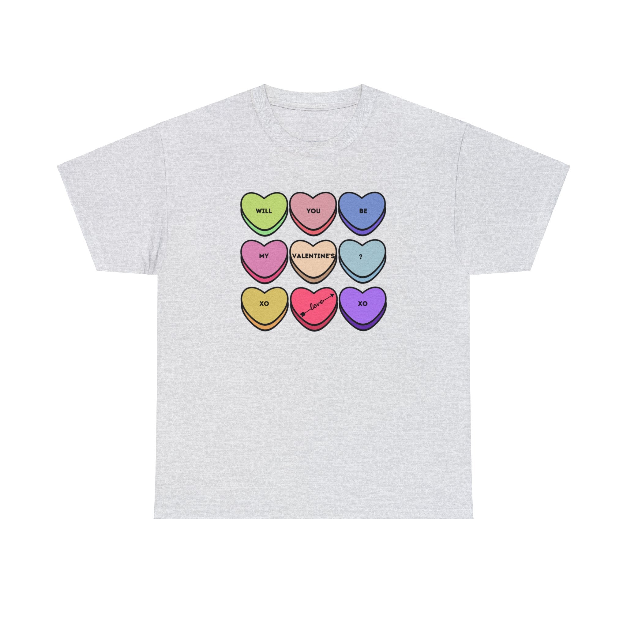 Will You Be My Valentine? Unisex Heavy Cotton Tee