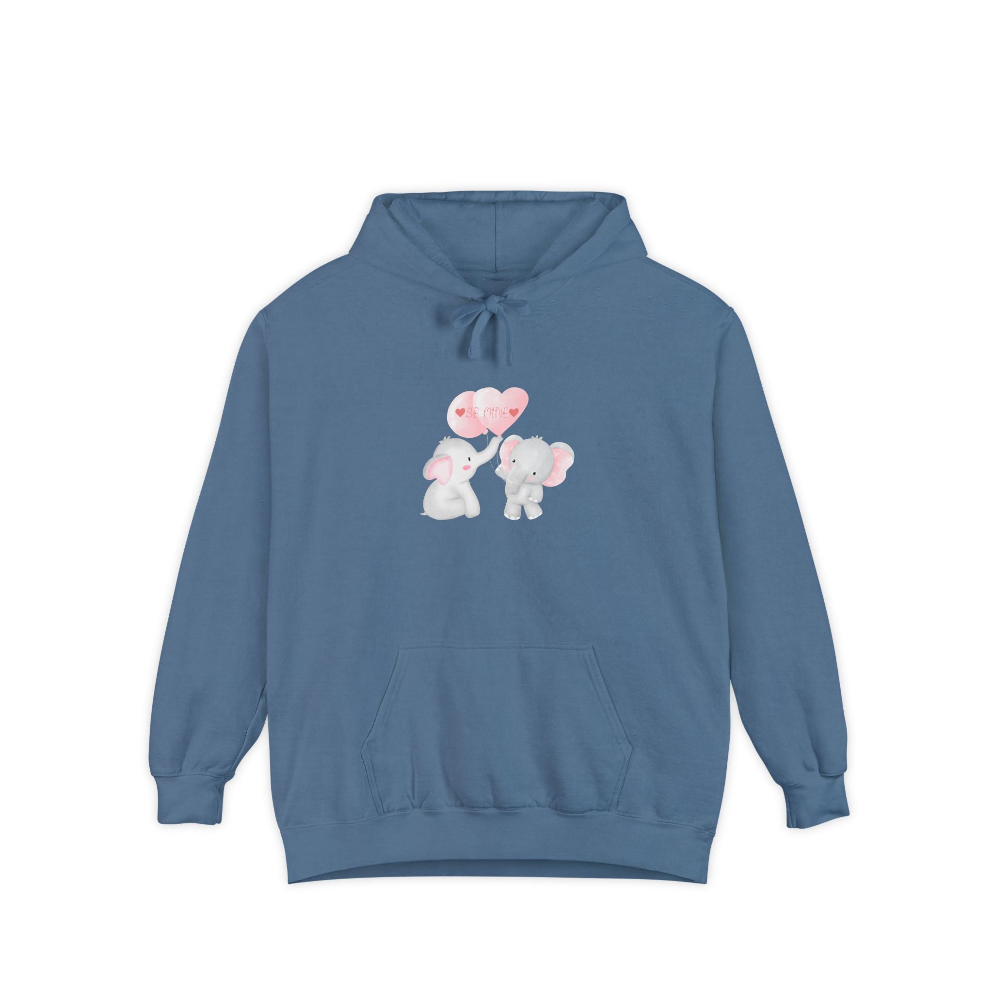 Be Mine Love Unisex Garment-Dyed Hoodie