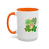Retro St. Paddy's Day Accent Coffee Mug - 11oz & 15oz
