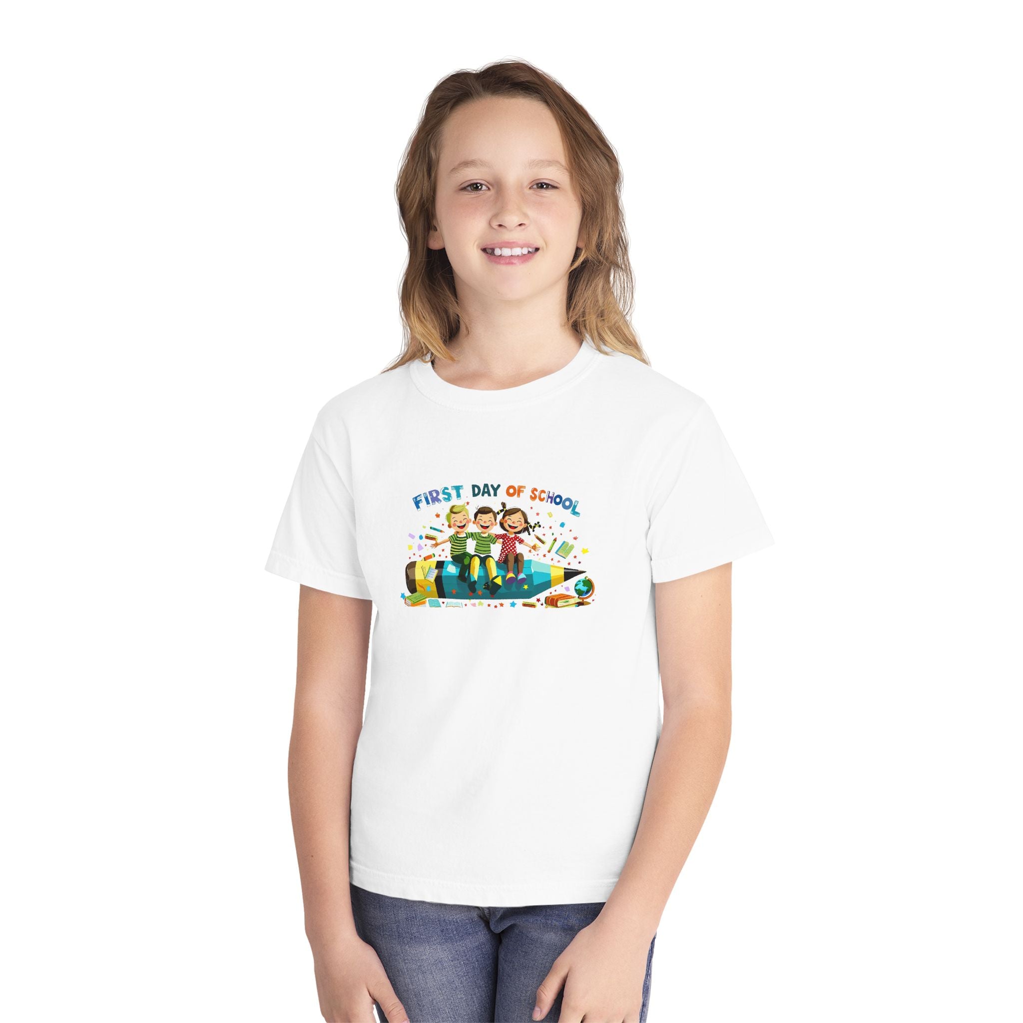 First Day of School Youth Midweight Tee