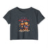 Happy 4th of July Teddy Bear Couple  Crop Top