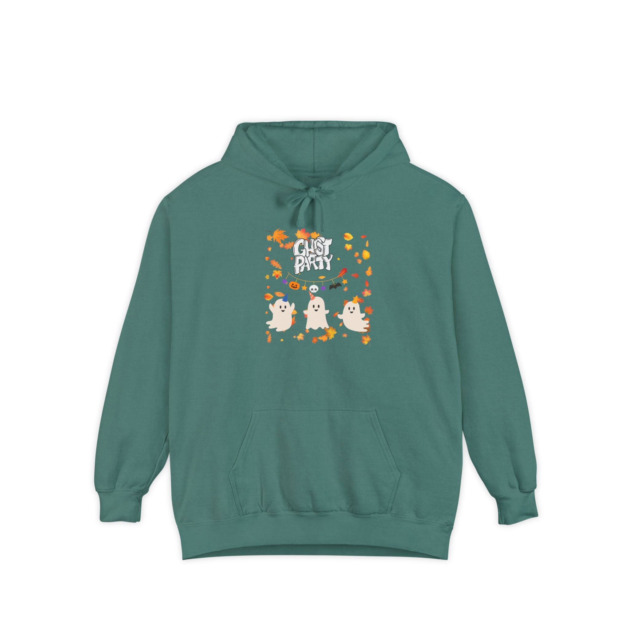 Ghost Party Unisex Garment-Dyed Hoodie