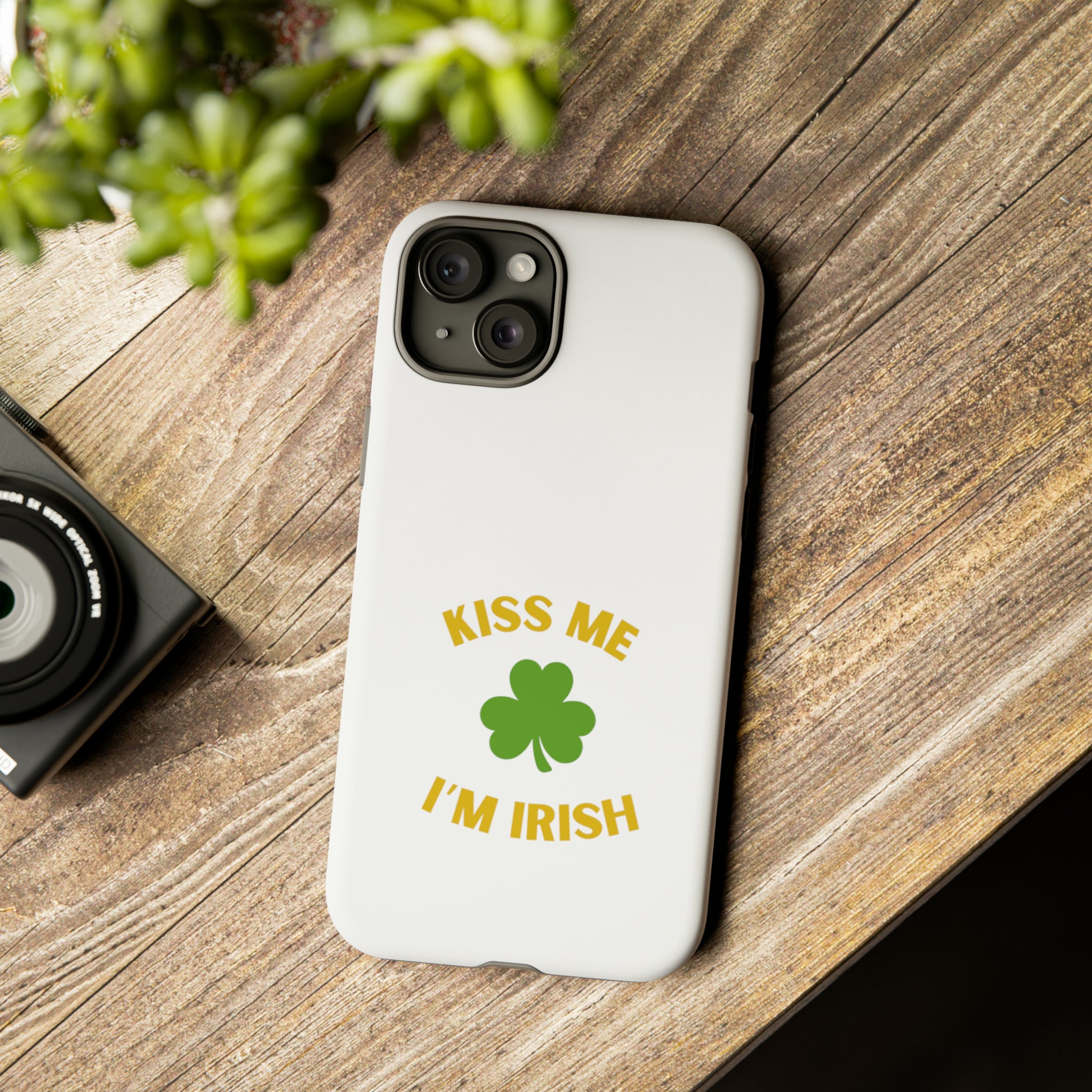 Kiss Me I'm Irish Tough Cases
