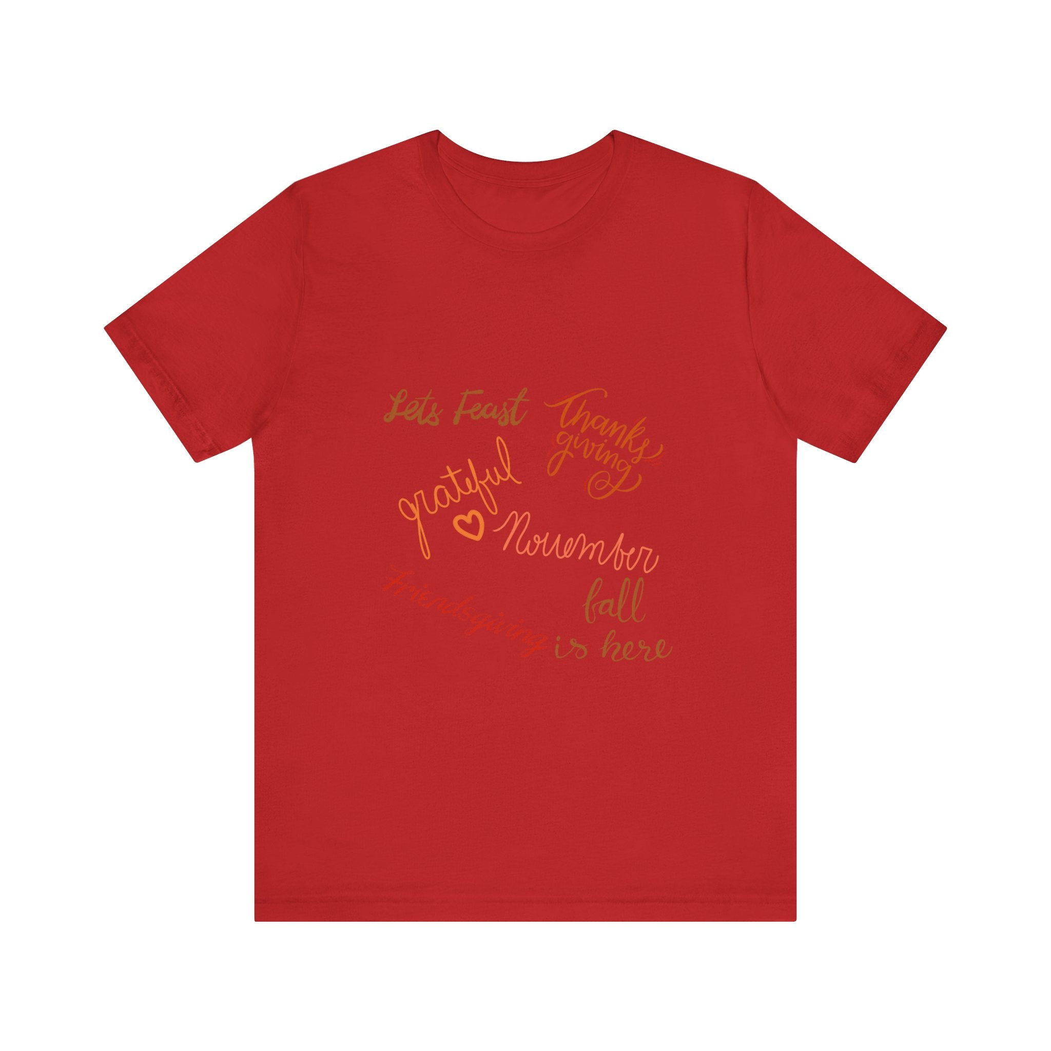 Thanksgiving Season Unisex Jersey Short Sleeve Tee