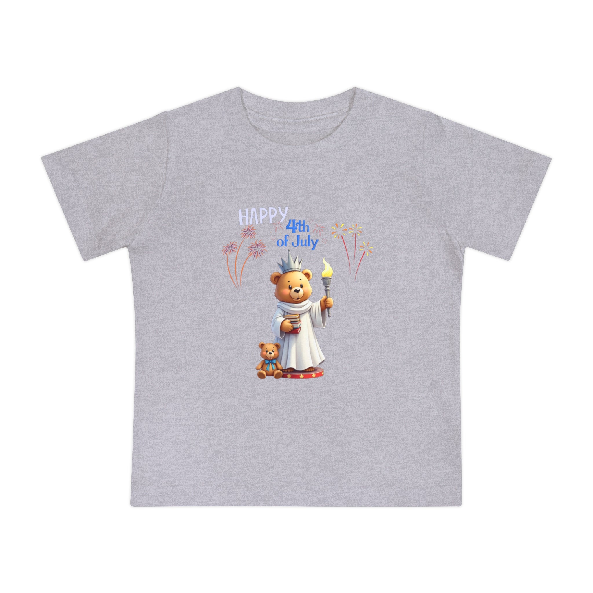 Lady Liberty Baby Short Sleeve Tee Shirt