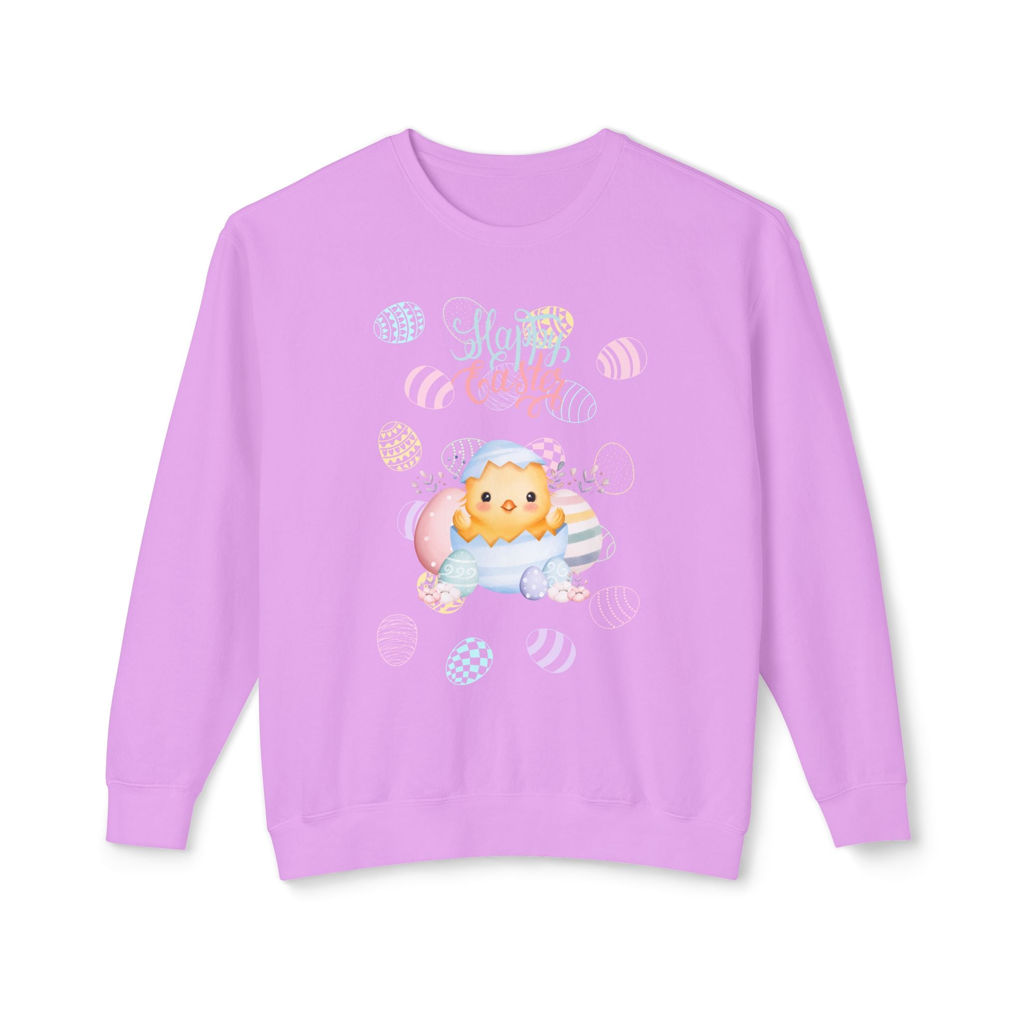 Chick Happy Easter Crewneck Sweatshirt