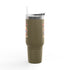 Happy 4th of July Teddy Bear Couple Insulated Travel Mug, 40oz