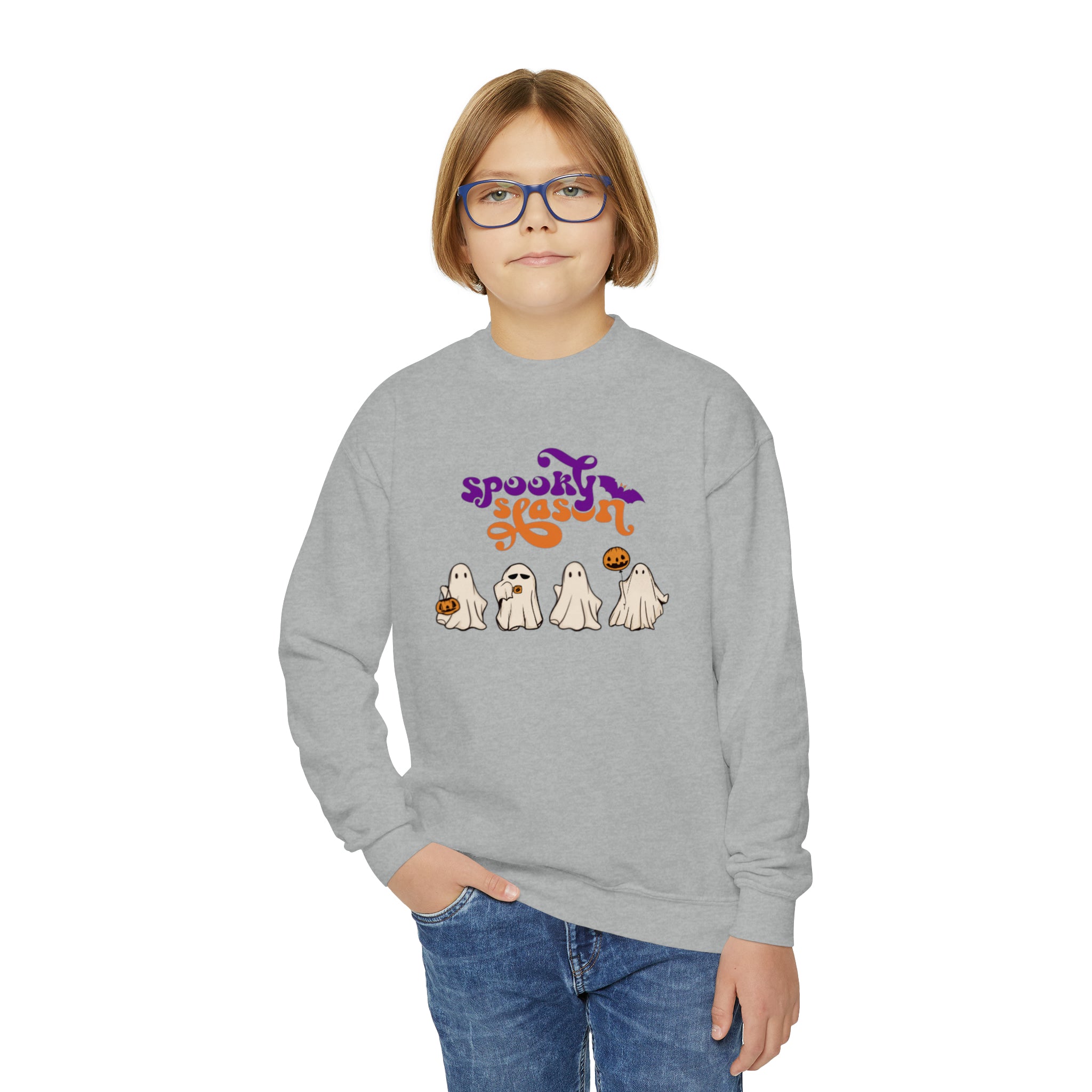 Spooky Season Youth Crewneck Sweatshirt