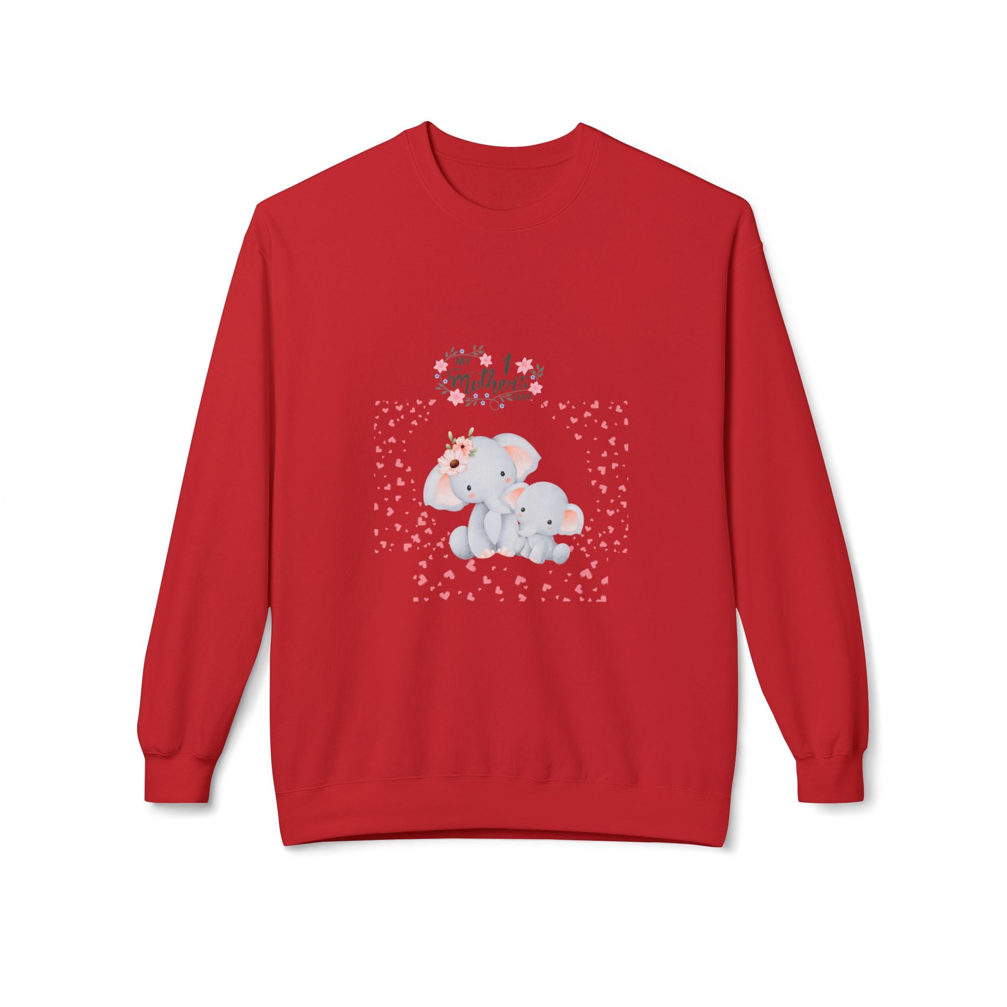 My 1st Mother's Day Fleece Crewneck Sweatshirt