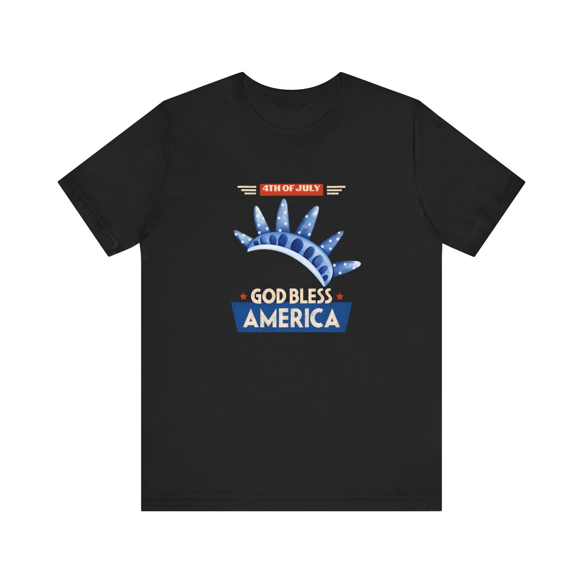 God Bless America Unisex Jersey Short Sleeve Tee