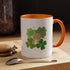 Retro St. Paddy's Day Accent Coffee Mug - 11oz & 15oz