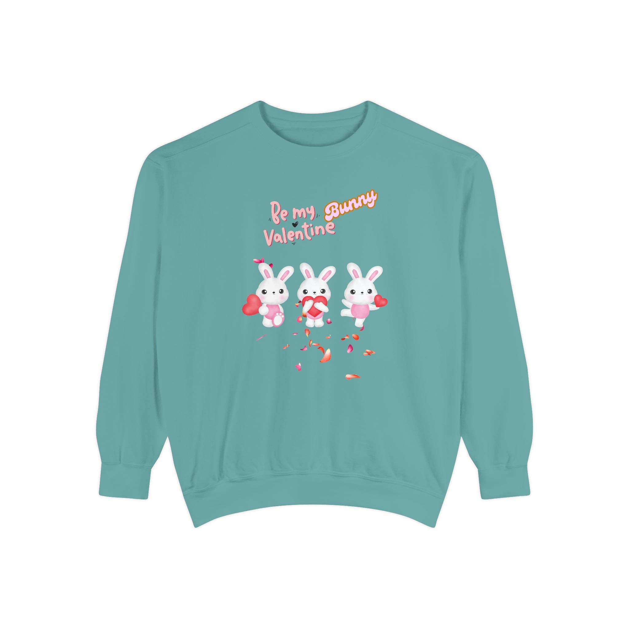 My Bunny Valentine Unisex Garment-Dyed Sweatshirt