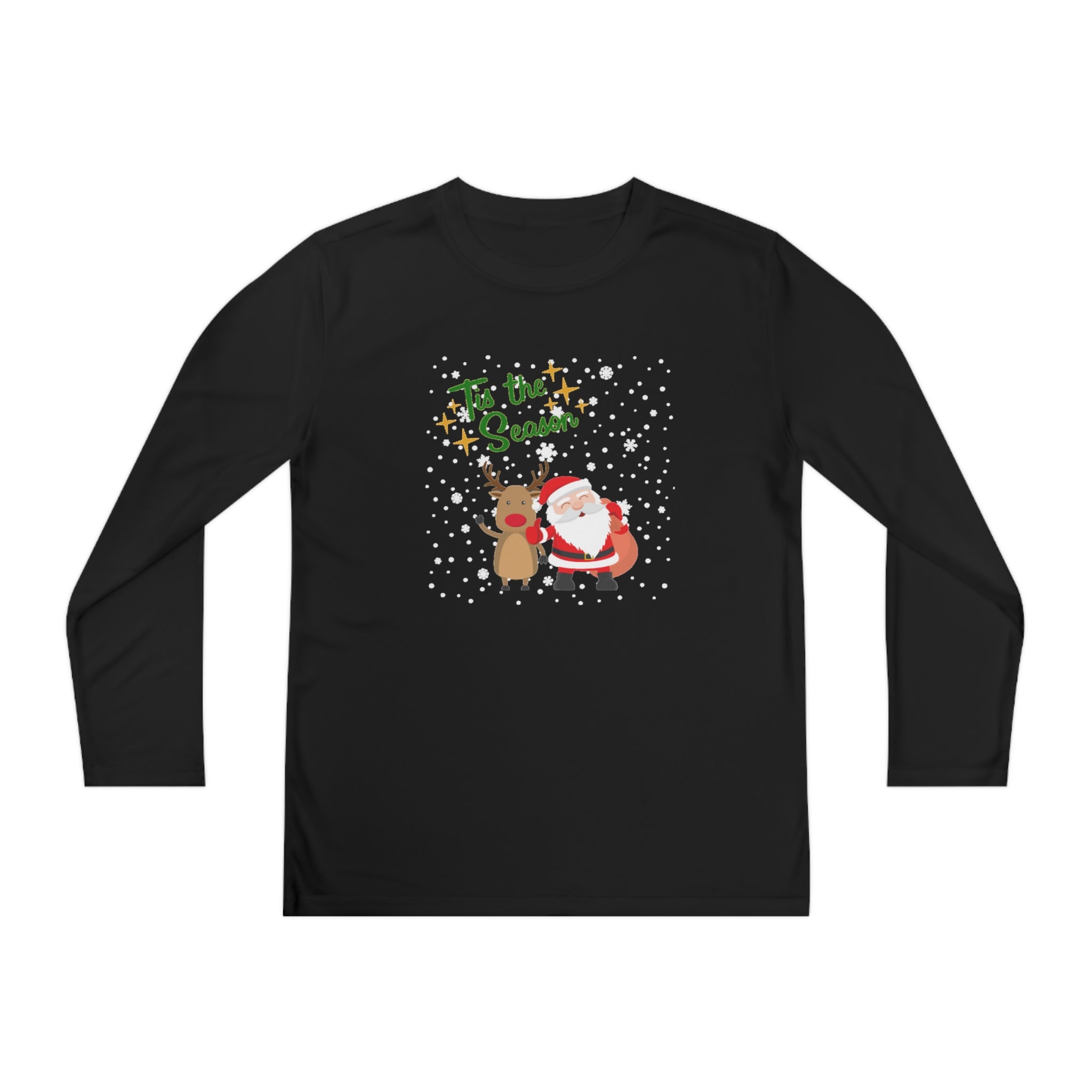 Tis The Season Youth Long Sleeve Competitor Tee