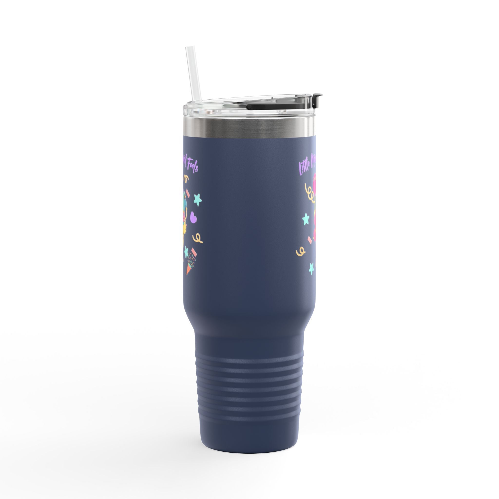 Little Miss April Fool's Day Insulated Travel Mug