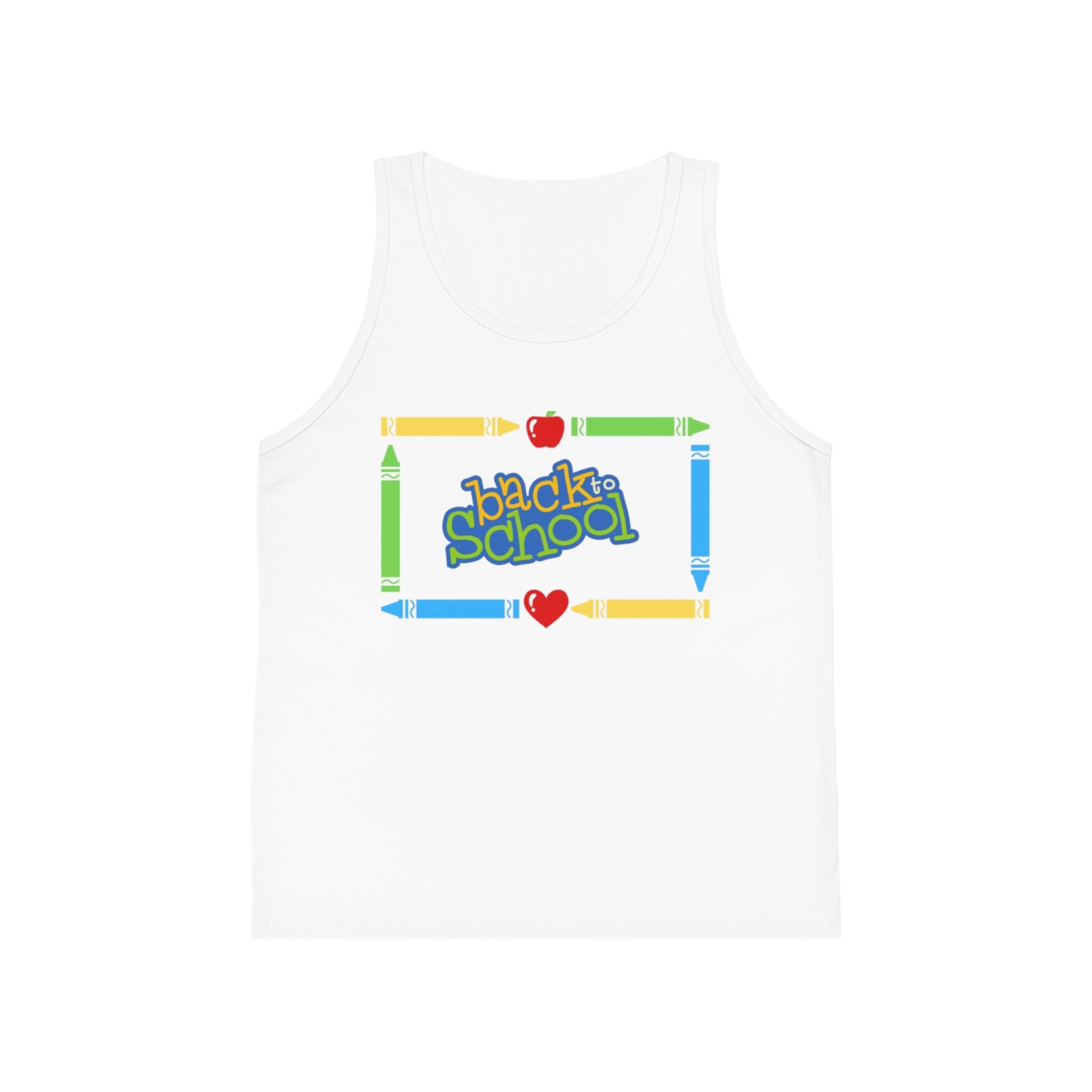 Back To School Kid's Jersey Tank Top