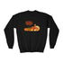Happy Thanksgiving Turkey Youth Crewneck Sweatshirt