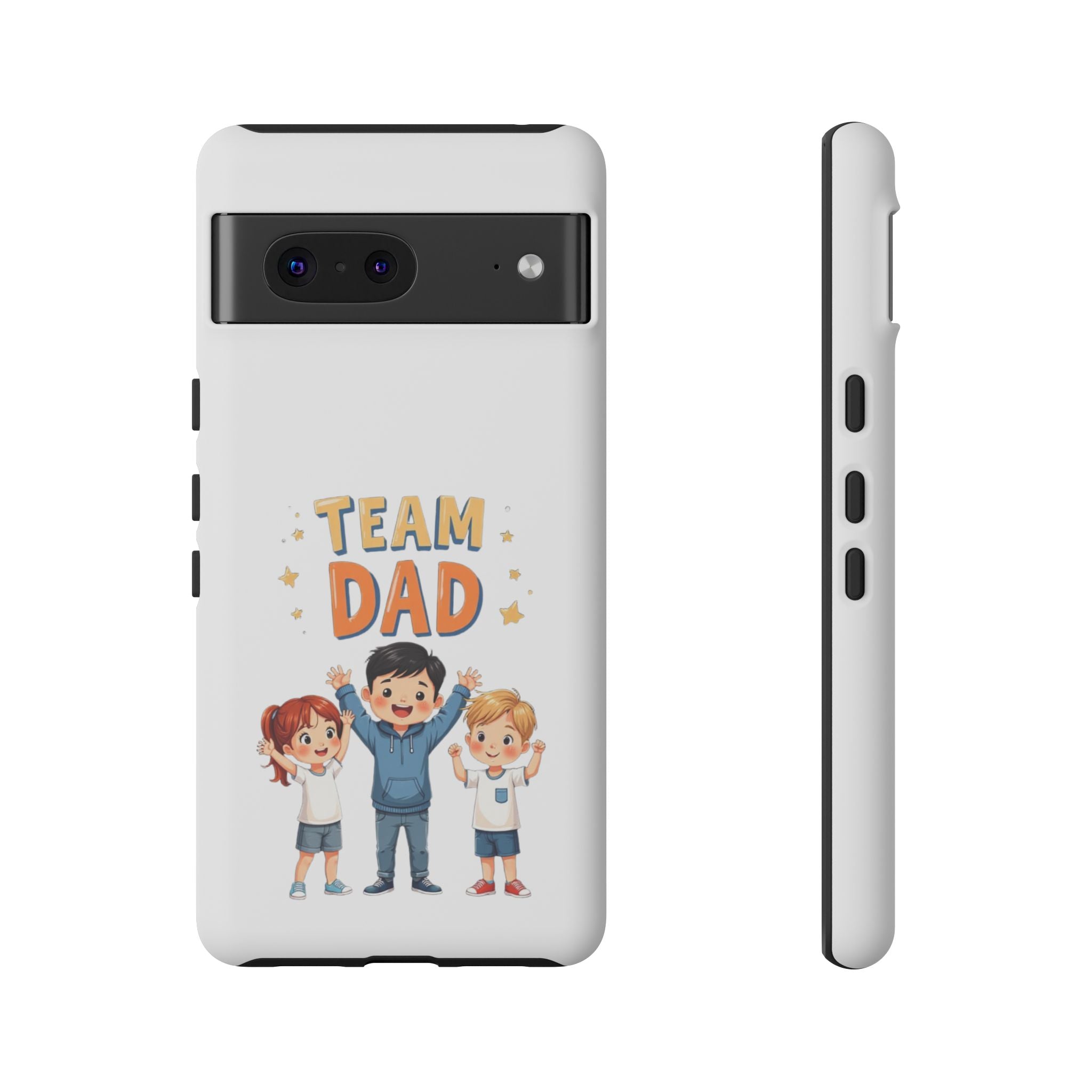 Team Dad Phone Case, Fun Gift for Fathers, Durable Phone Protector, Cute Dad Team Merchandise, Father's Day Special