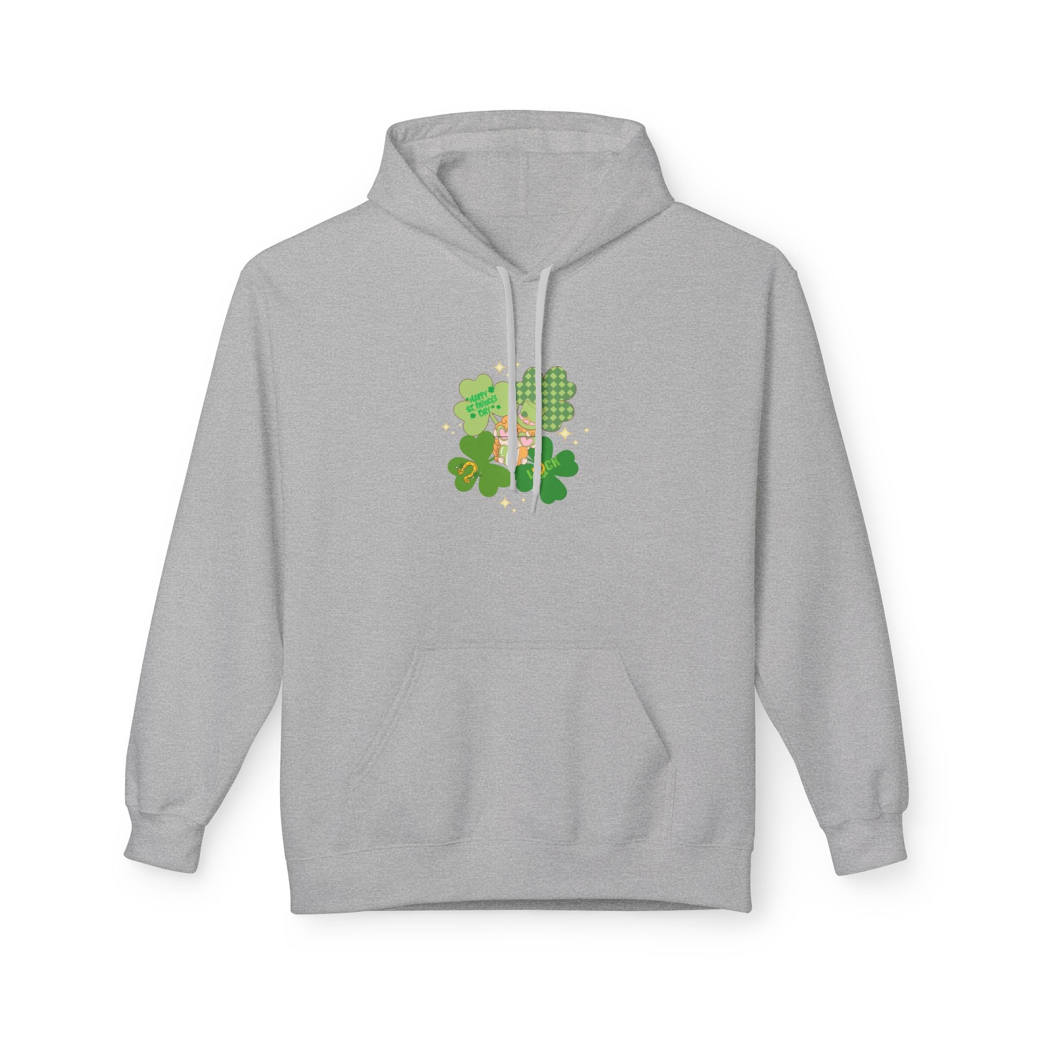 Retro St. Paddy's Day Fleece Hoodie - Unisex