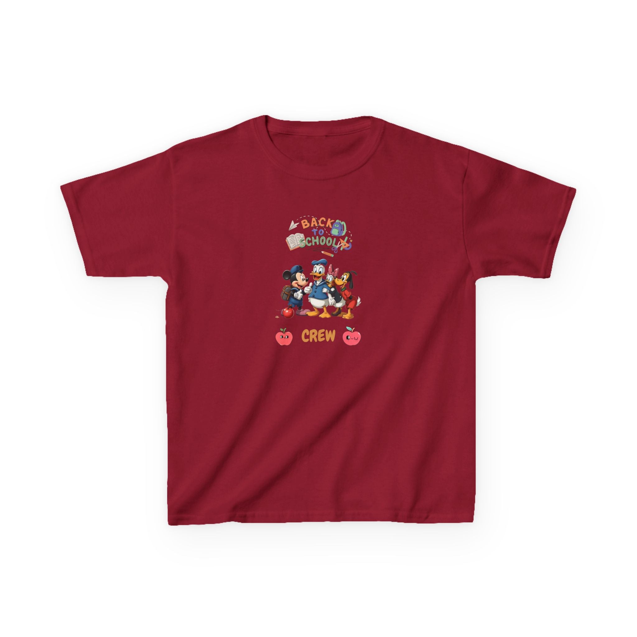Back to School Crew Kids Heavy Cotton Tee