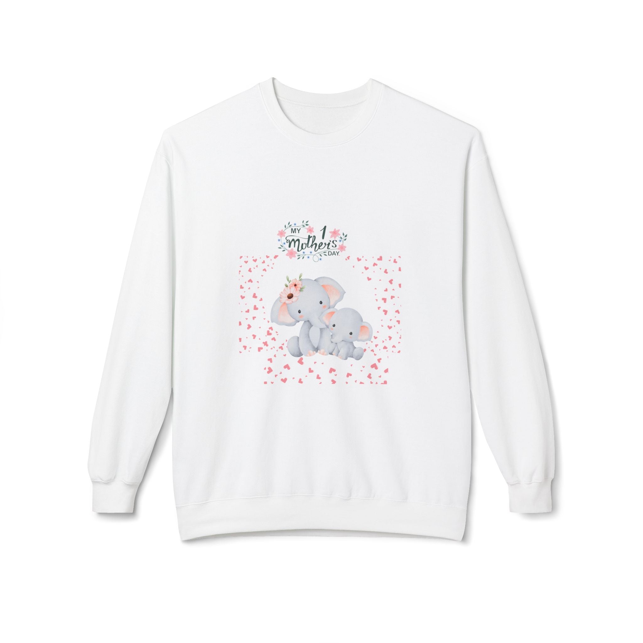 My 1st Mother's Day Fleece Crewneck Sweatshirt