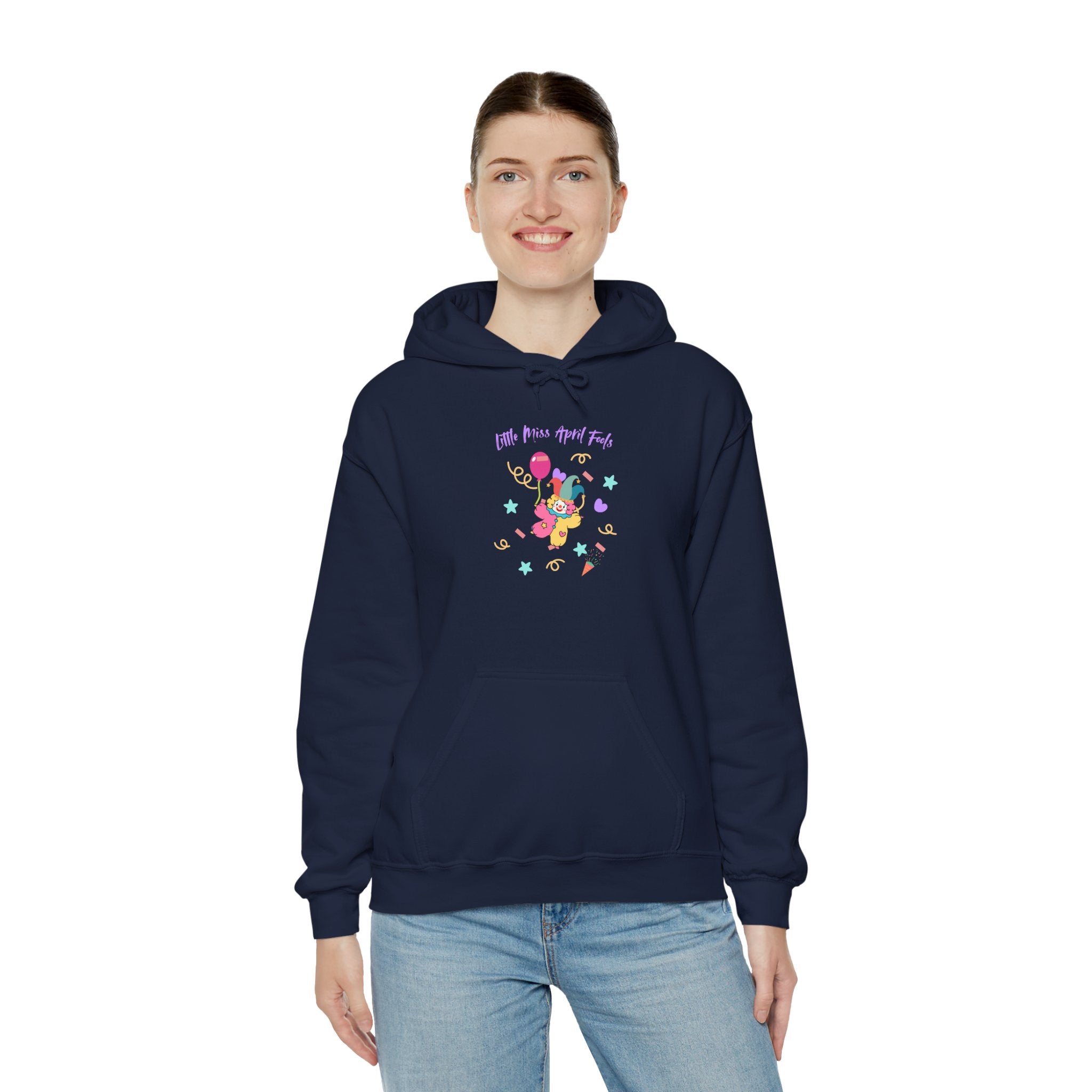 Little Miss April Fool's Day Playful Celebration Unisex Hoodie