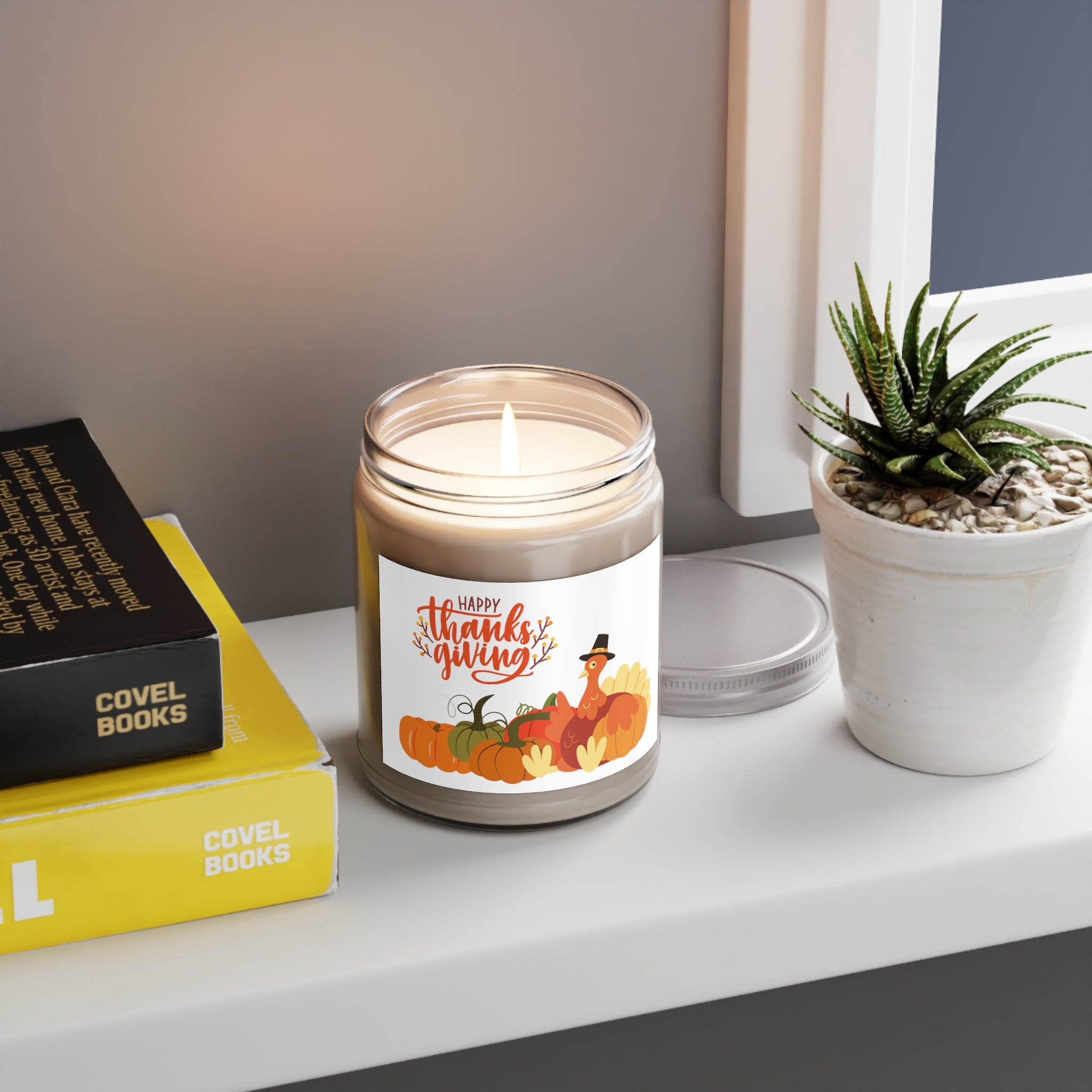 Happy Thanksgiving Turkey Scented Candles, 9oz
