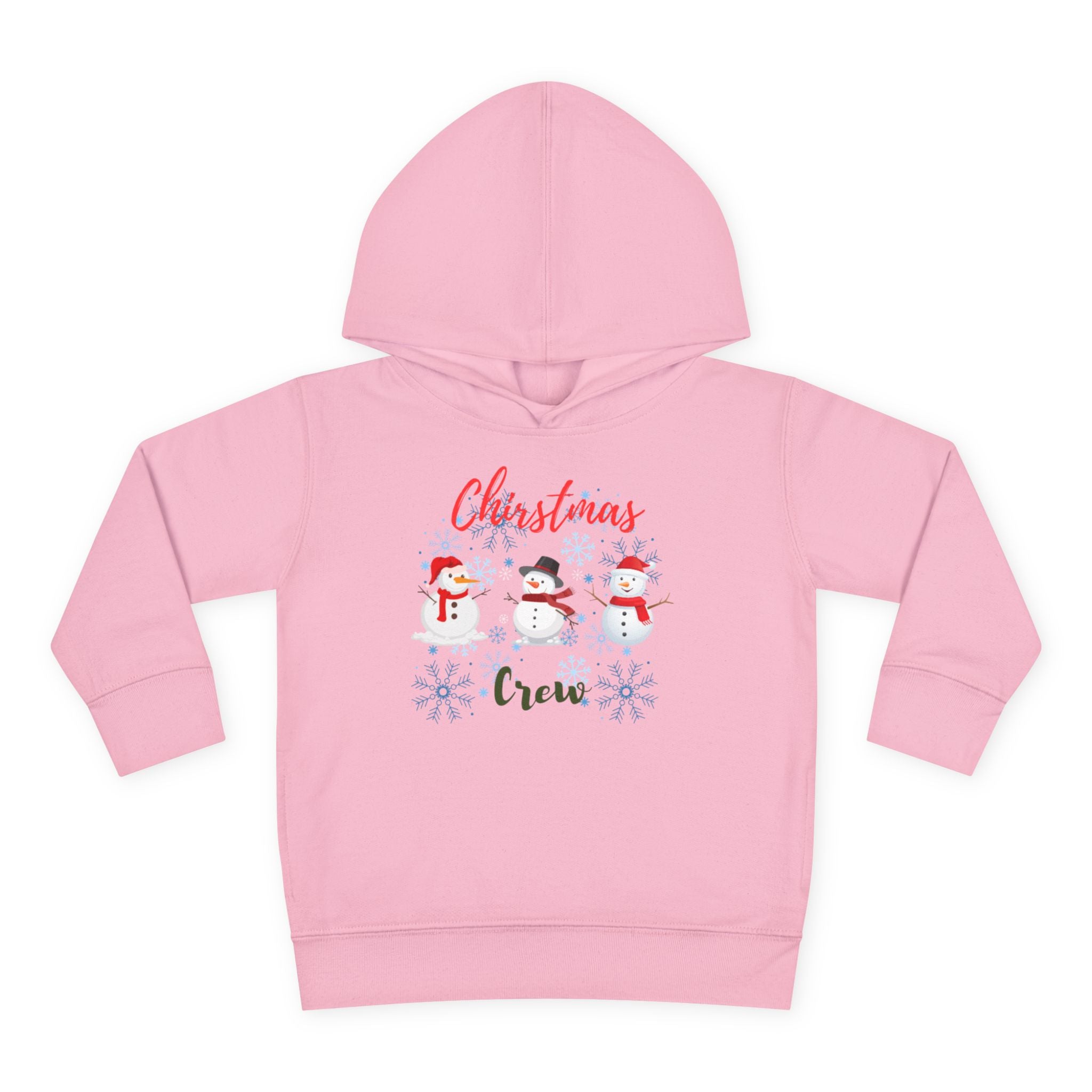 Christmas Crew Toddler Pullover Fleece Hoodie