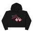 Will You Be My Forever Valentine?? Crop Hoodie