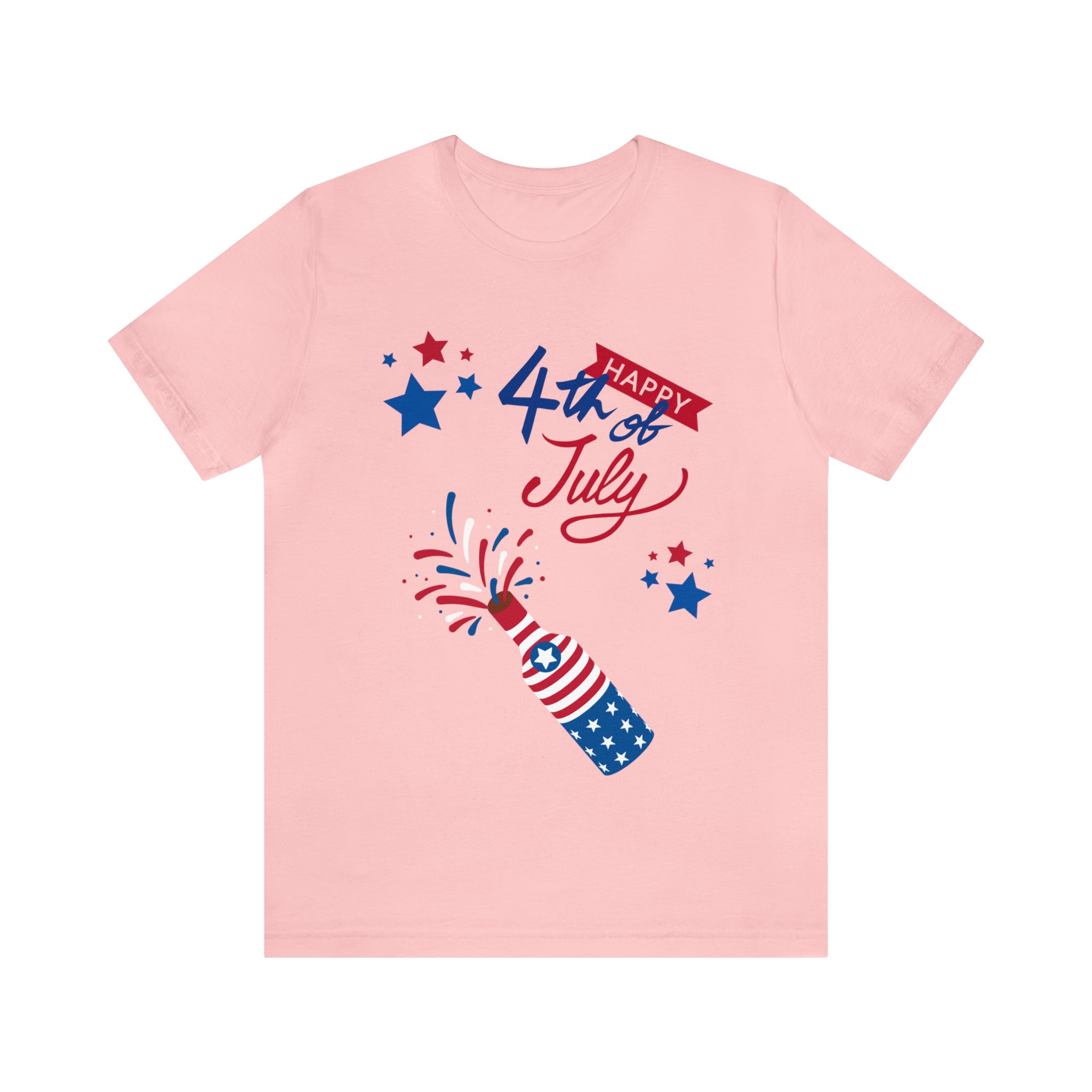 Happy 4th Of July Celebration Unisex Jersey Short Sleeve Tee