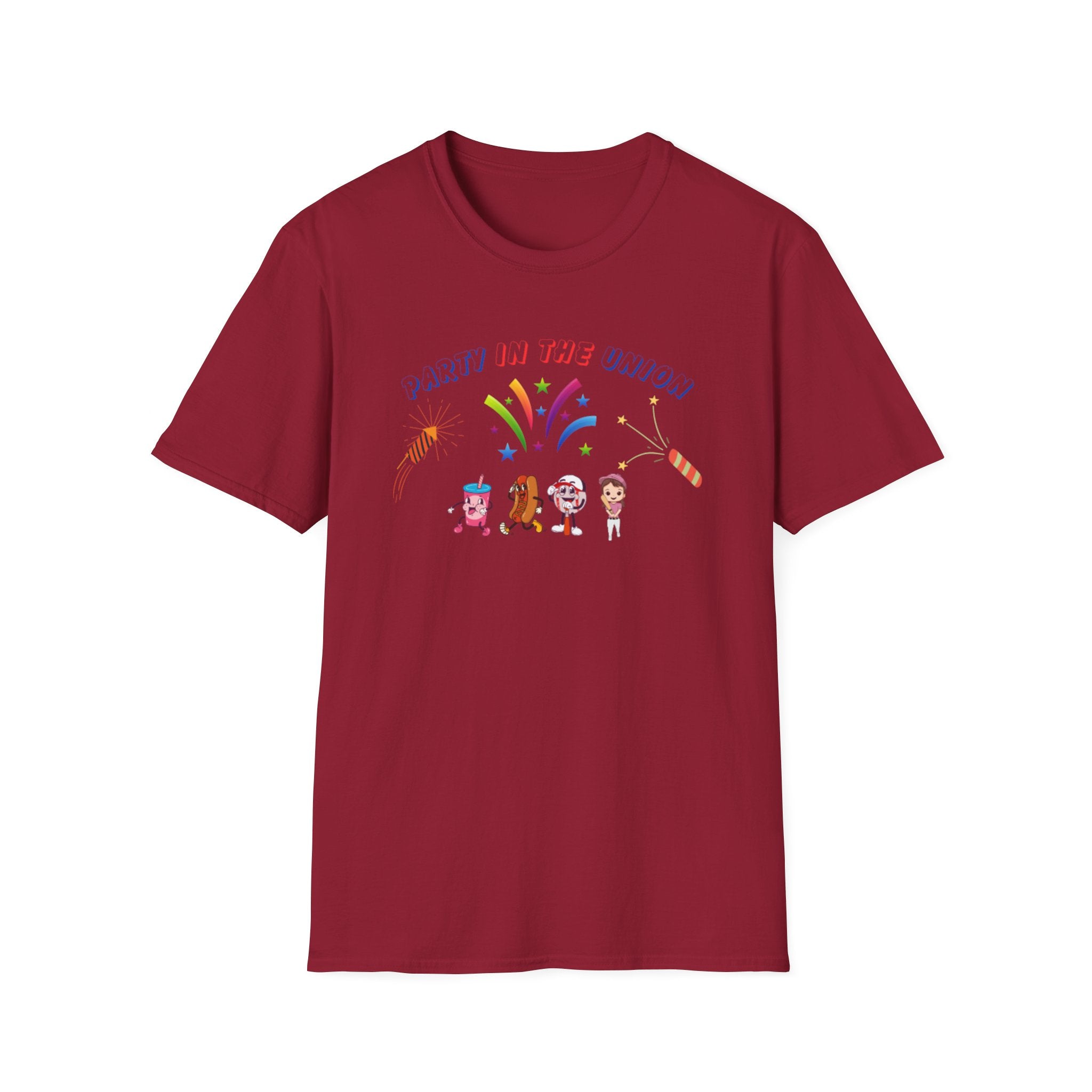 Party In The Union Unisex Softstyle T-Shirt