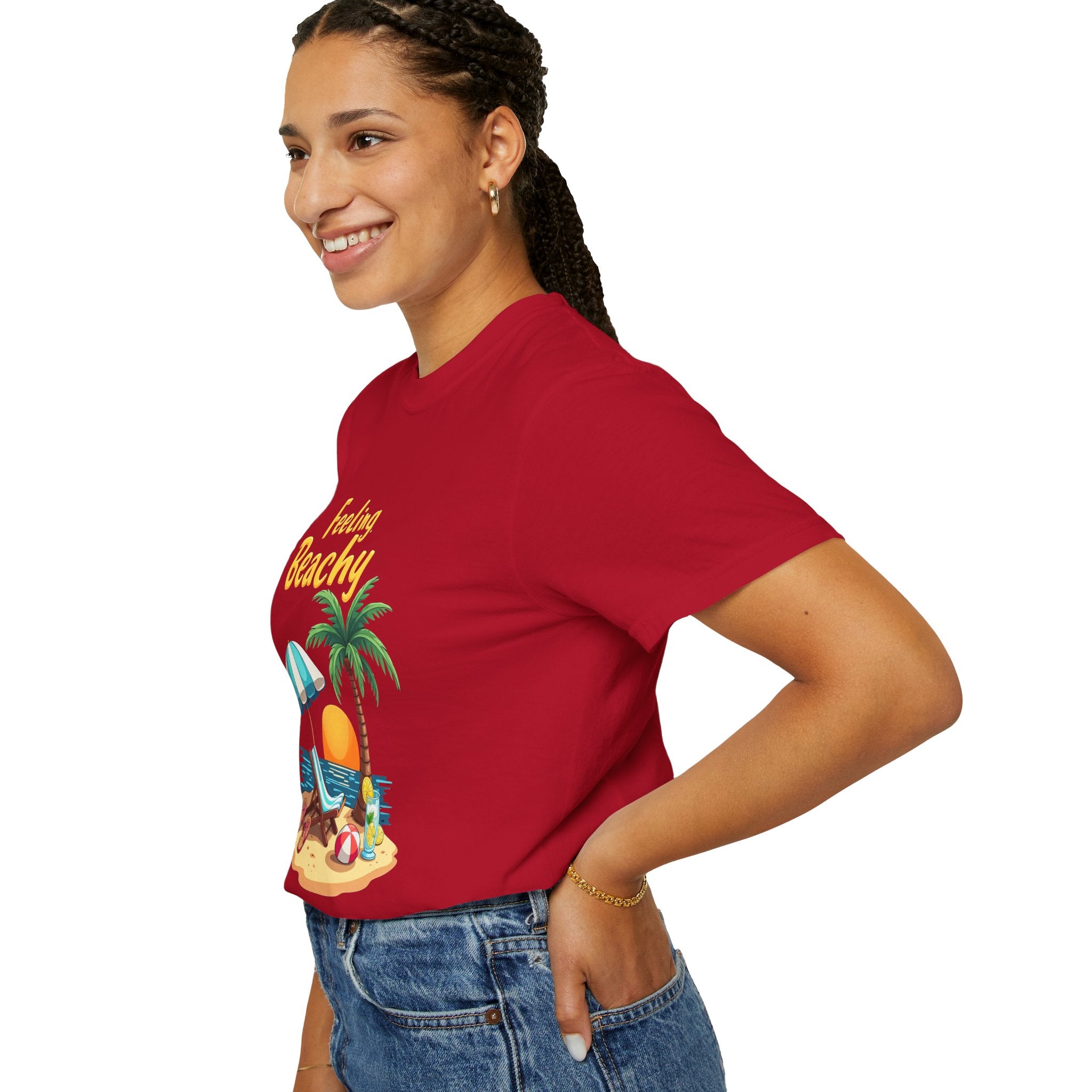 Feeling Beachy Tee, Unisex Casual Wear