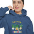 Rolling With My Gnomies Unisex Garment-Dyed Hoodie