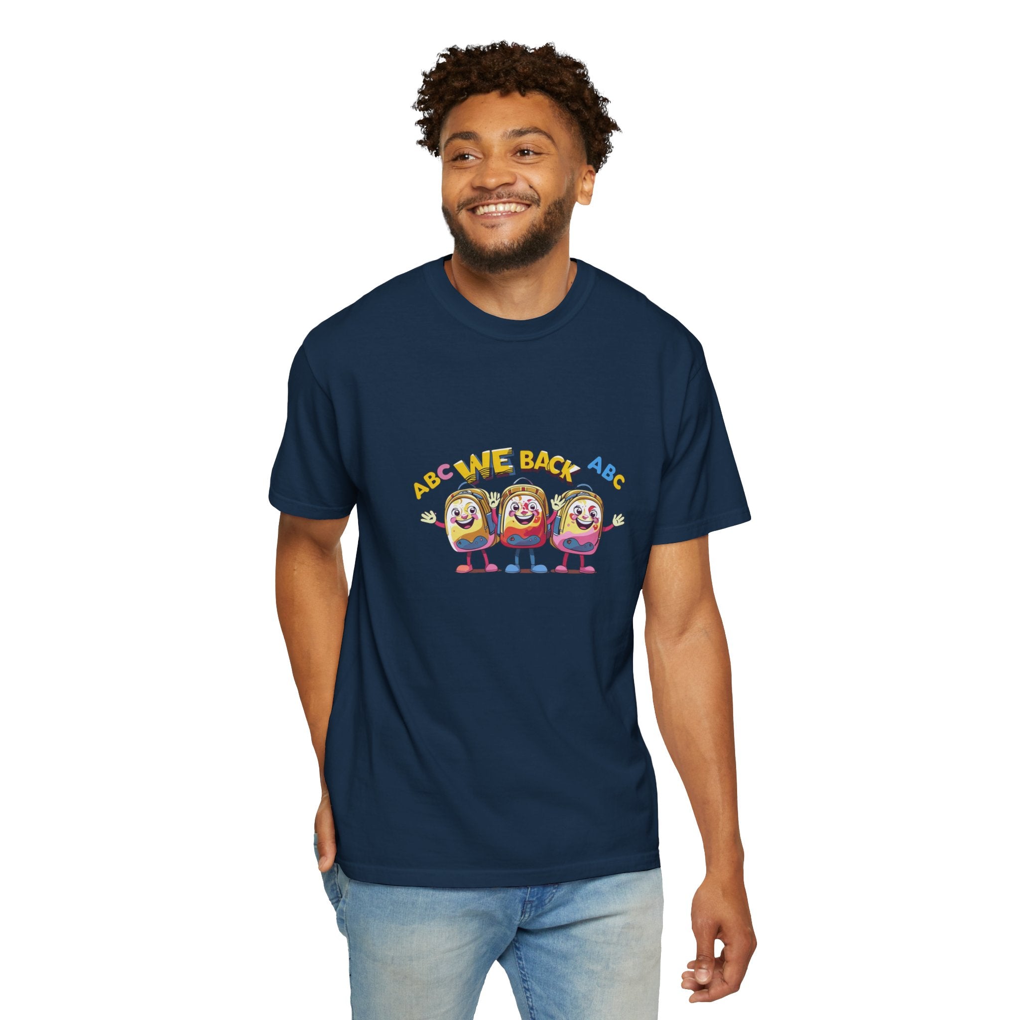 We Back Unisex Garment-Dyed T-shirt