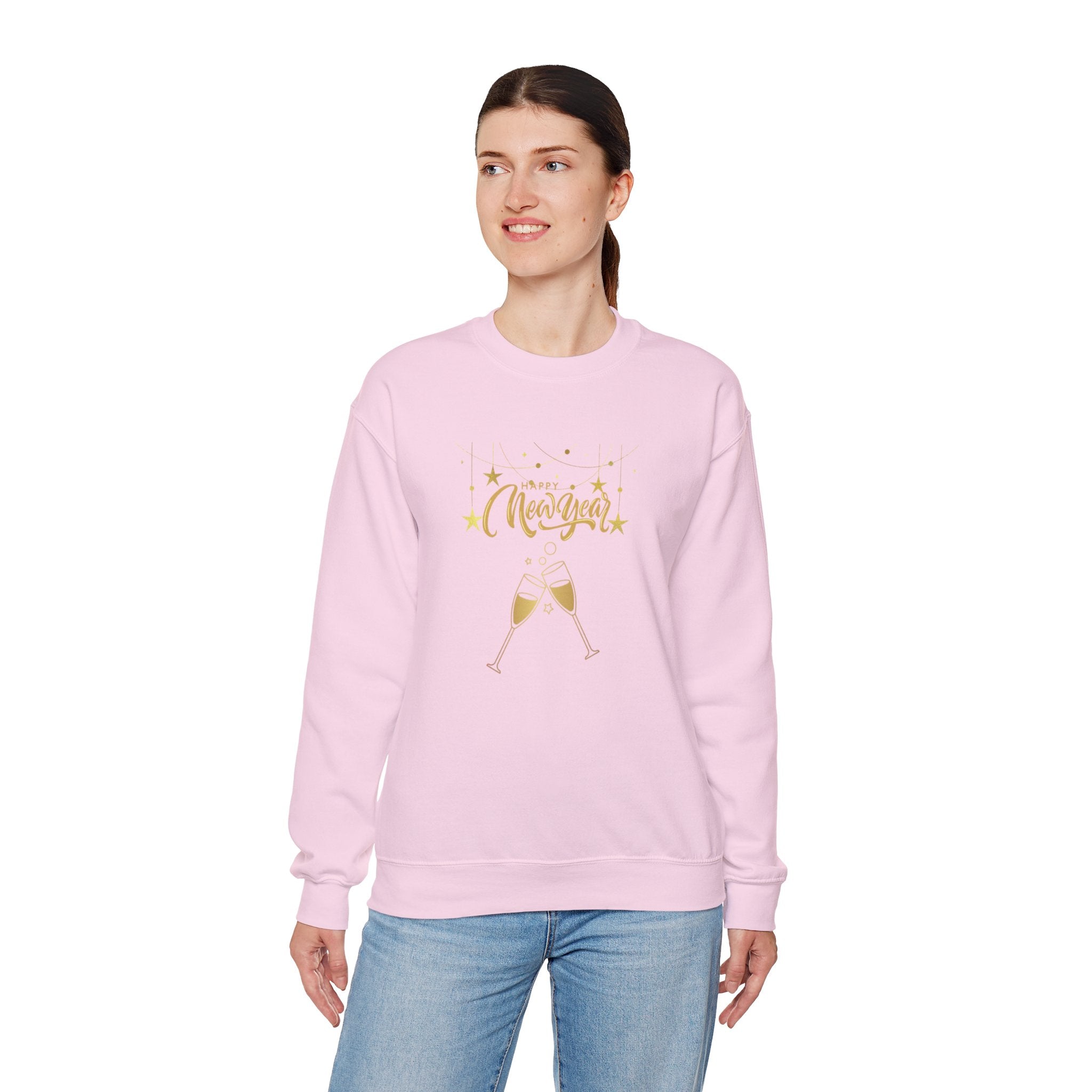 Happy New Year Unisex Heavy Blend™ Crewneck Sweatshirt