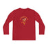 Pilgrims Turkey Day Youth Long Sleeve Competitor Tee