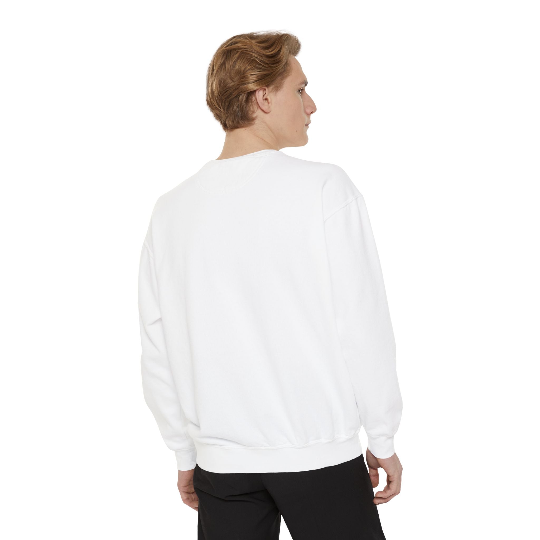 Let's Celebrate Our Hard Work Unisex Garment-Dyed Sweatshirt