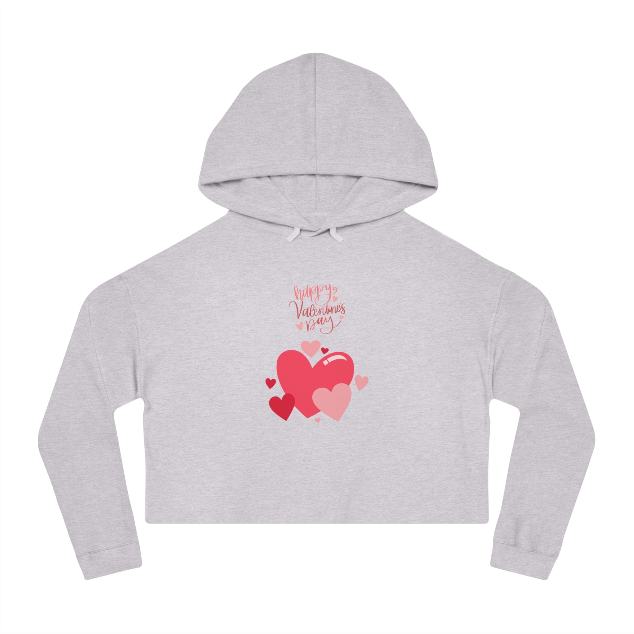 Be My Sweetheart Women’s Cropped Hooded Sweatshirt