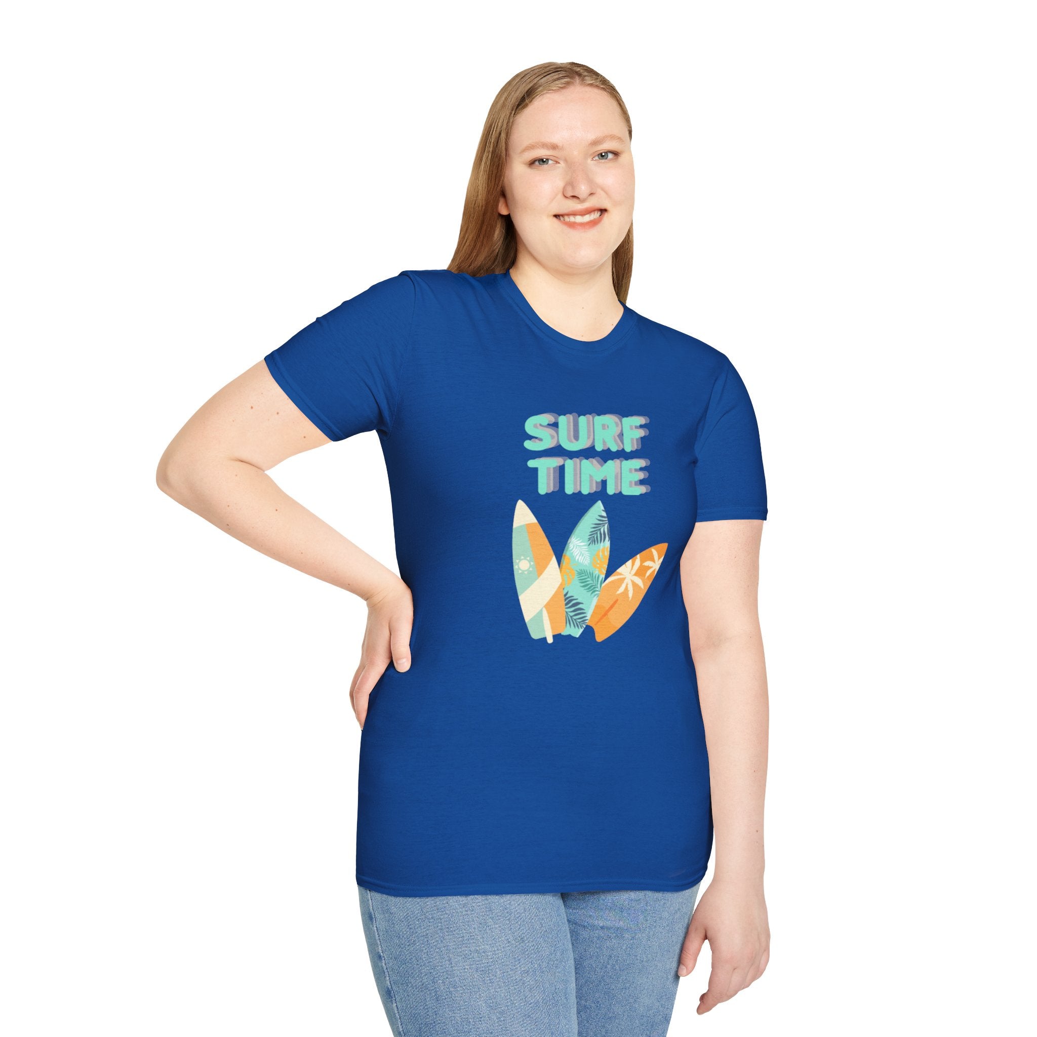 Surf Time Unisex Softstyle T-Shirt