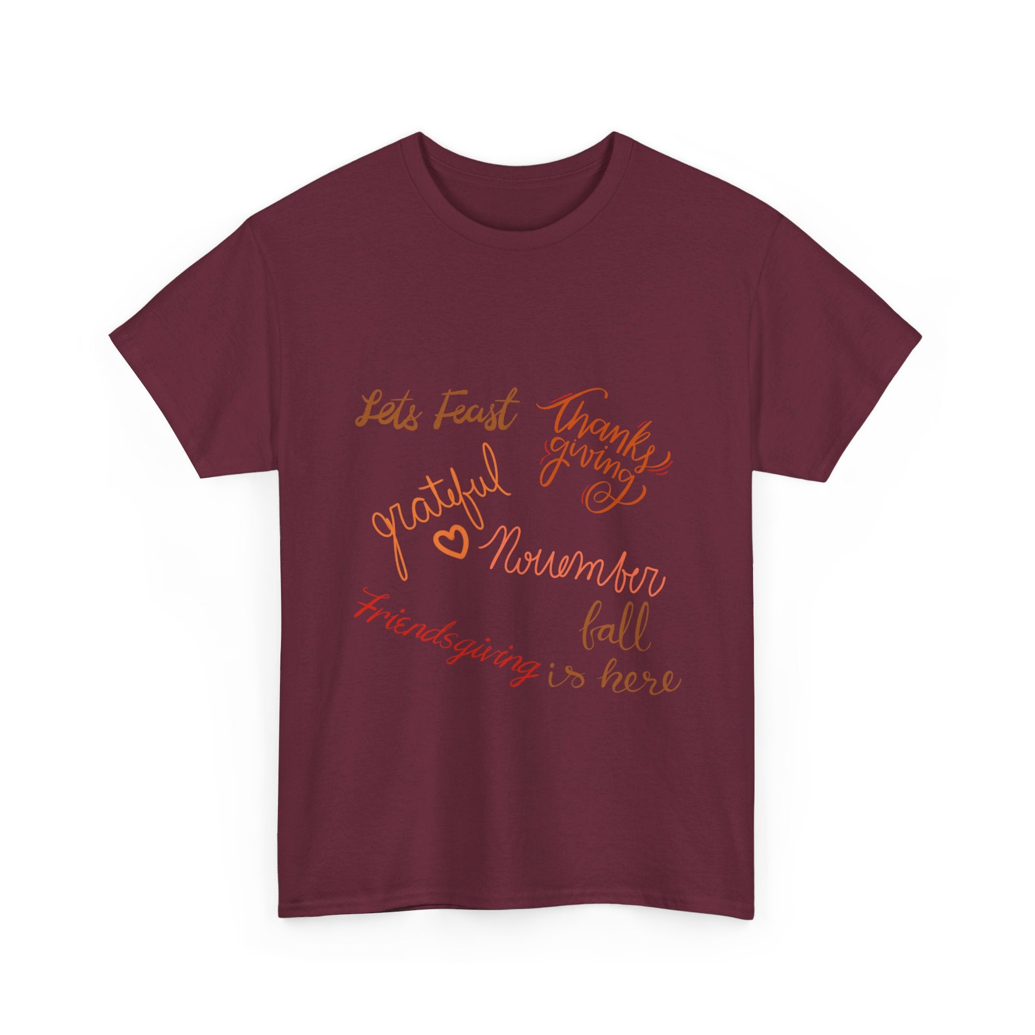 Thanksgiving Season Unisex Heavy Cotton Tee