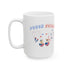 Pooch Colors Ceramic Mug, (11oz, 15oz)