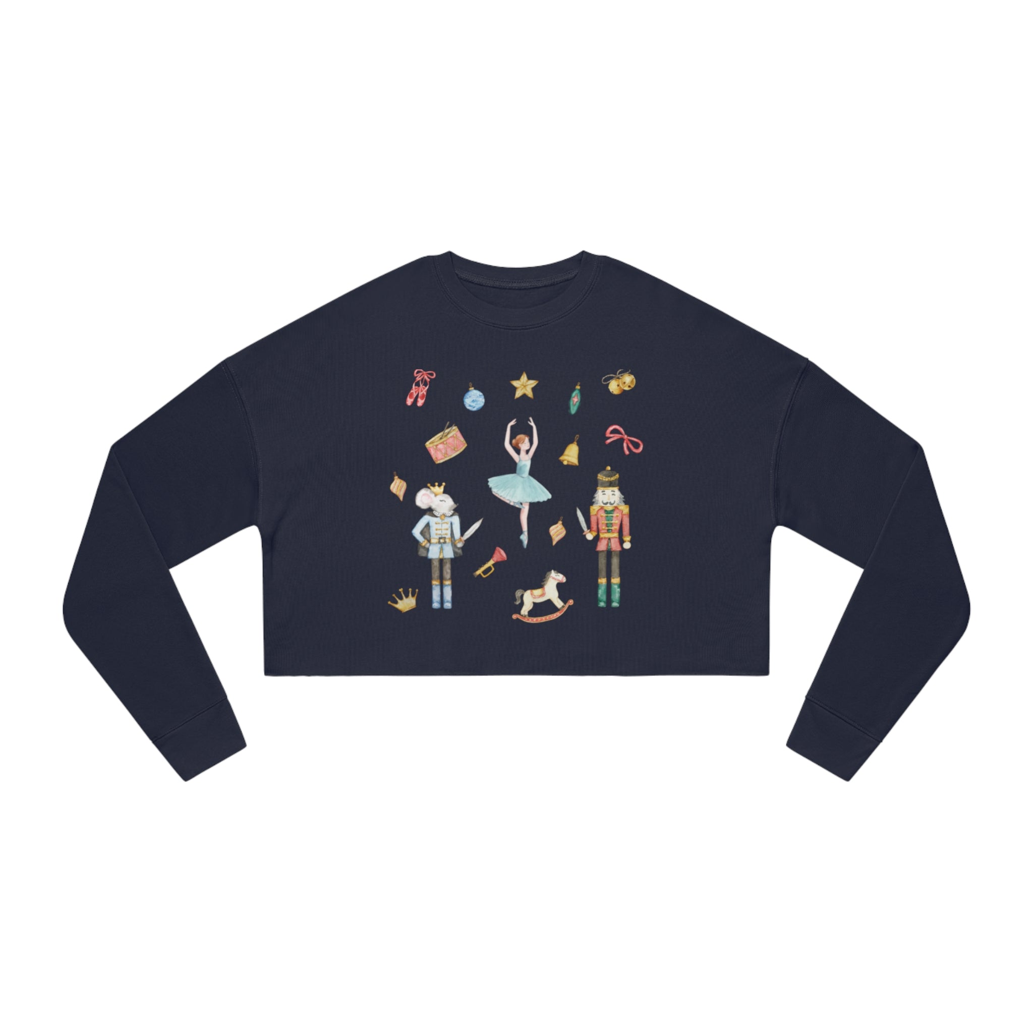 Nutcracker Women's Cropped Sweatshirt