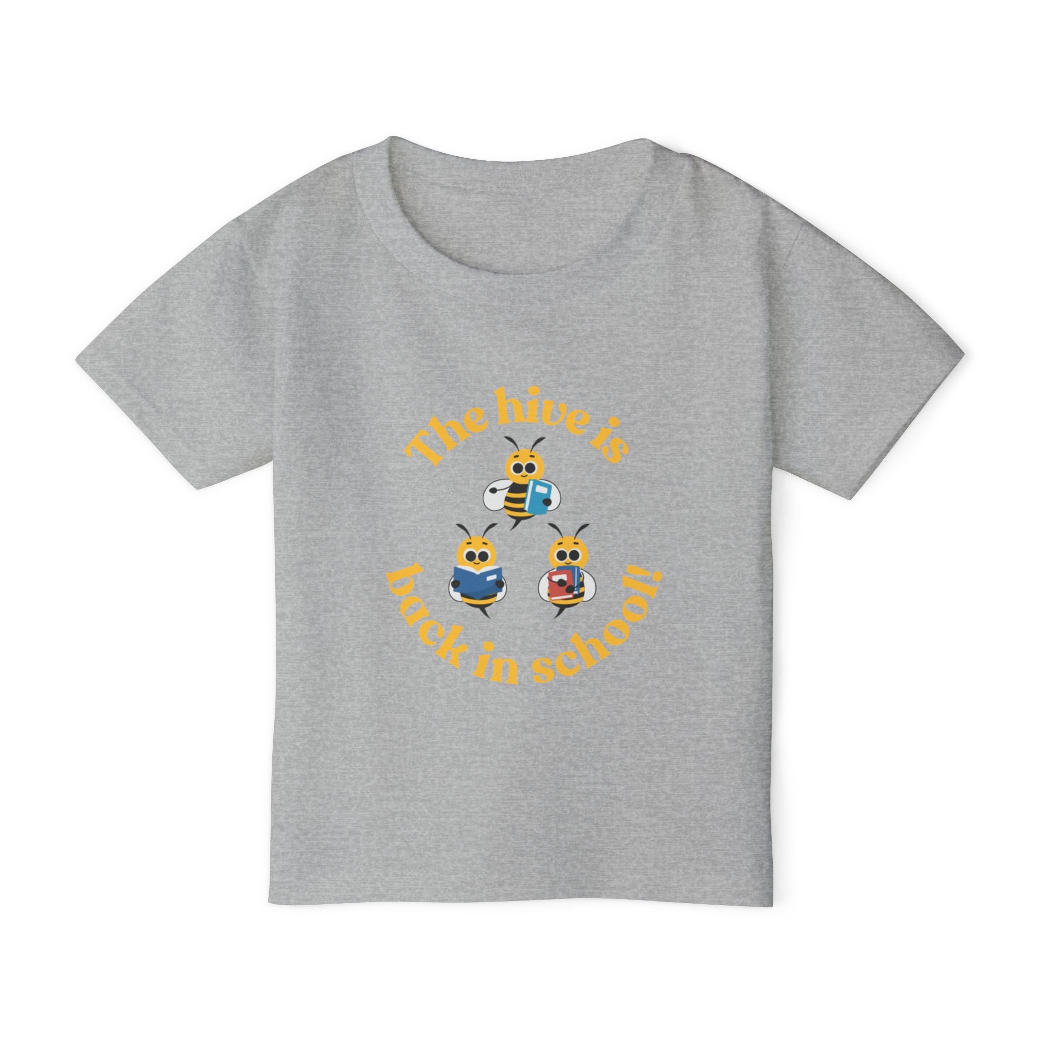 The Hive Is Back In School Heavy Cotton™ Toddler T-shirt