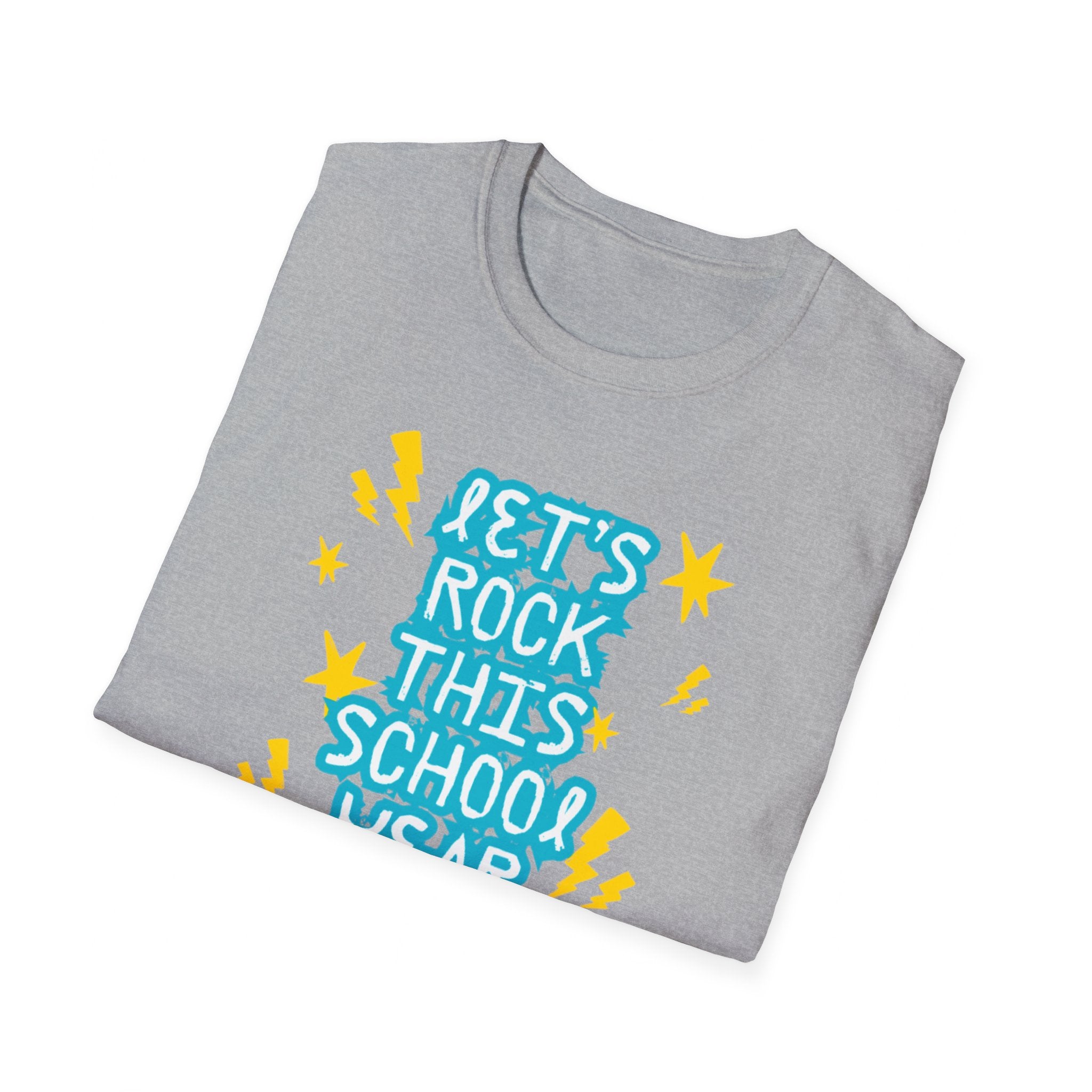 Let's Rock This School Year Unisex Softstyle T-Shirt