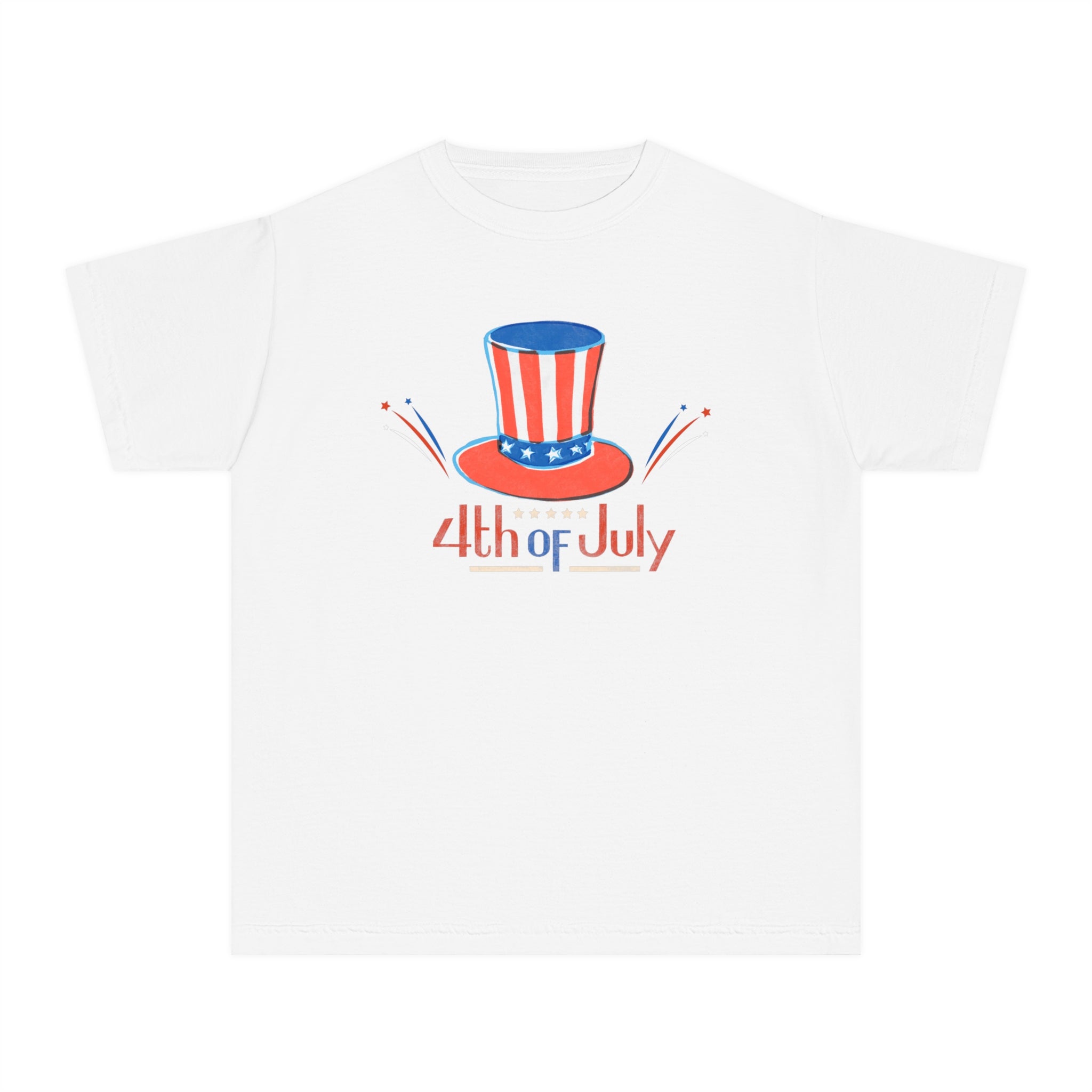 4th Of July Youth Midweight Tee