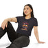 Happy 4th of July Teddy Bear Couple  Crop Top